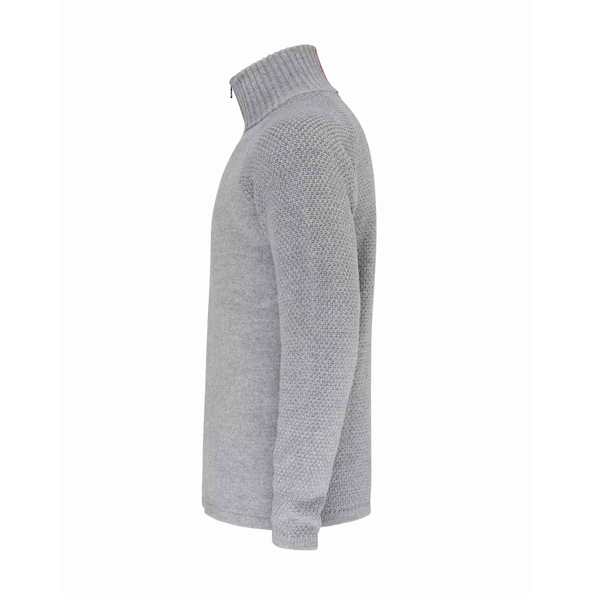 Boiled Ski Flag Sweater in Light Grey