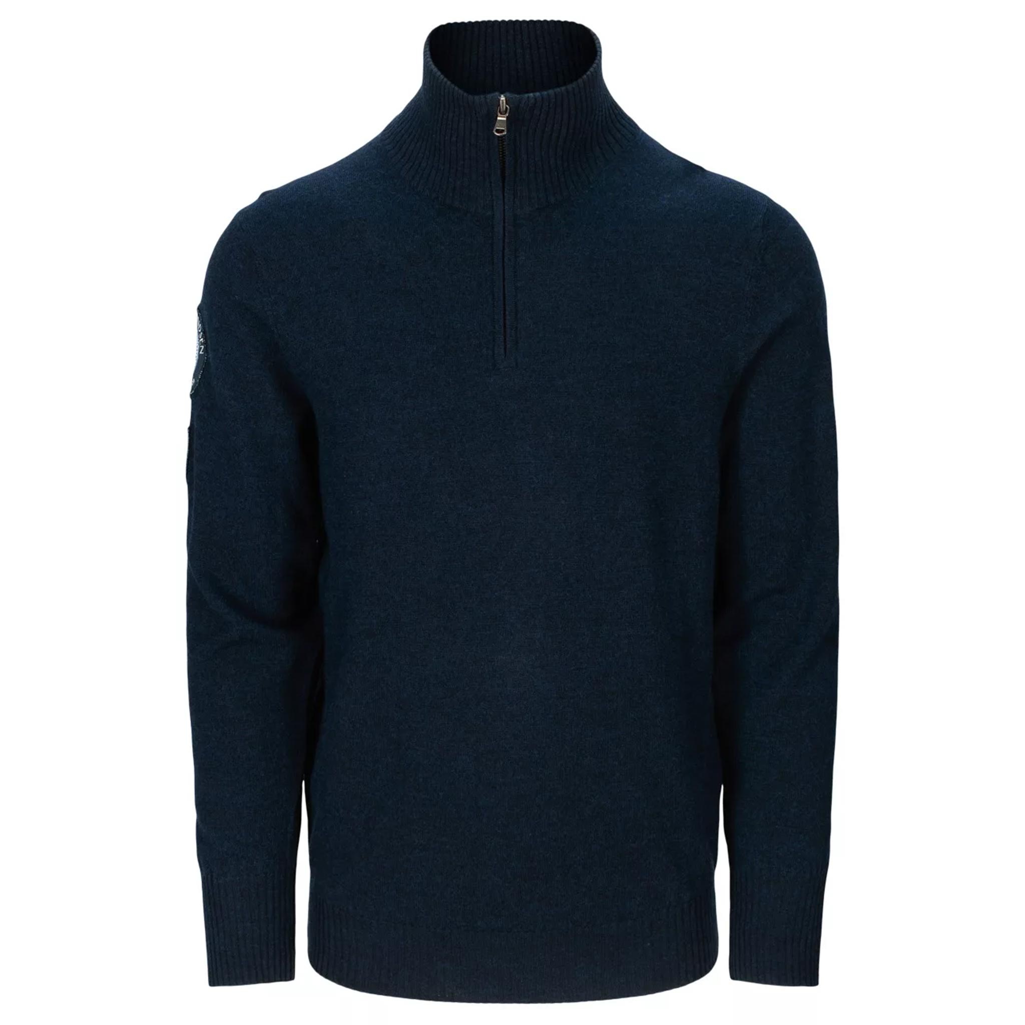 Peak Half Zip in Faded Navy