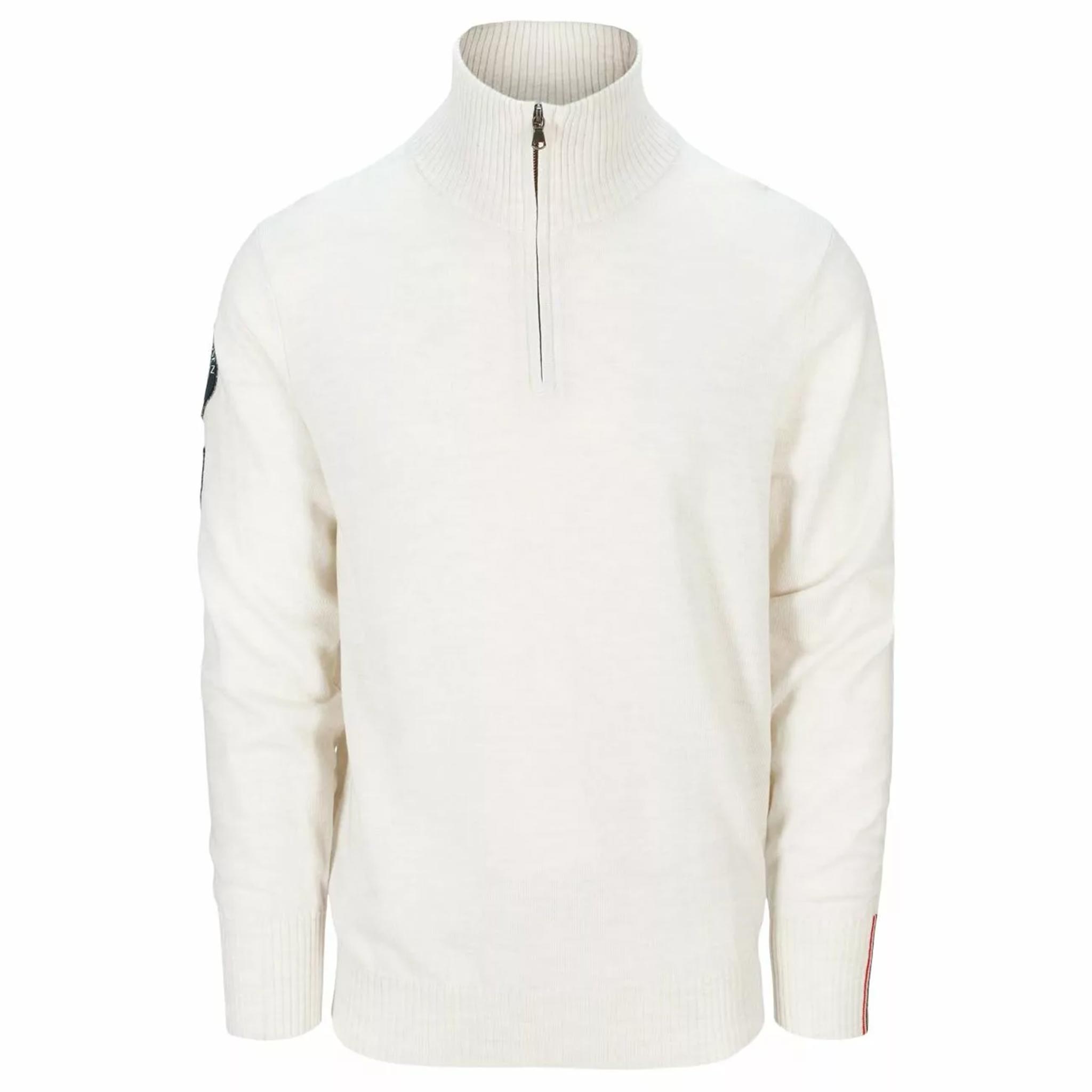 Peak Half Zip in Oatmeal