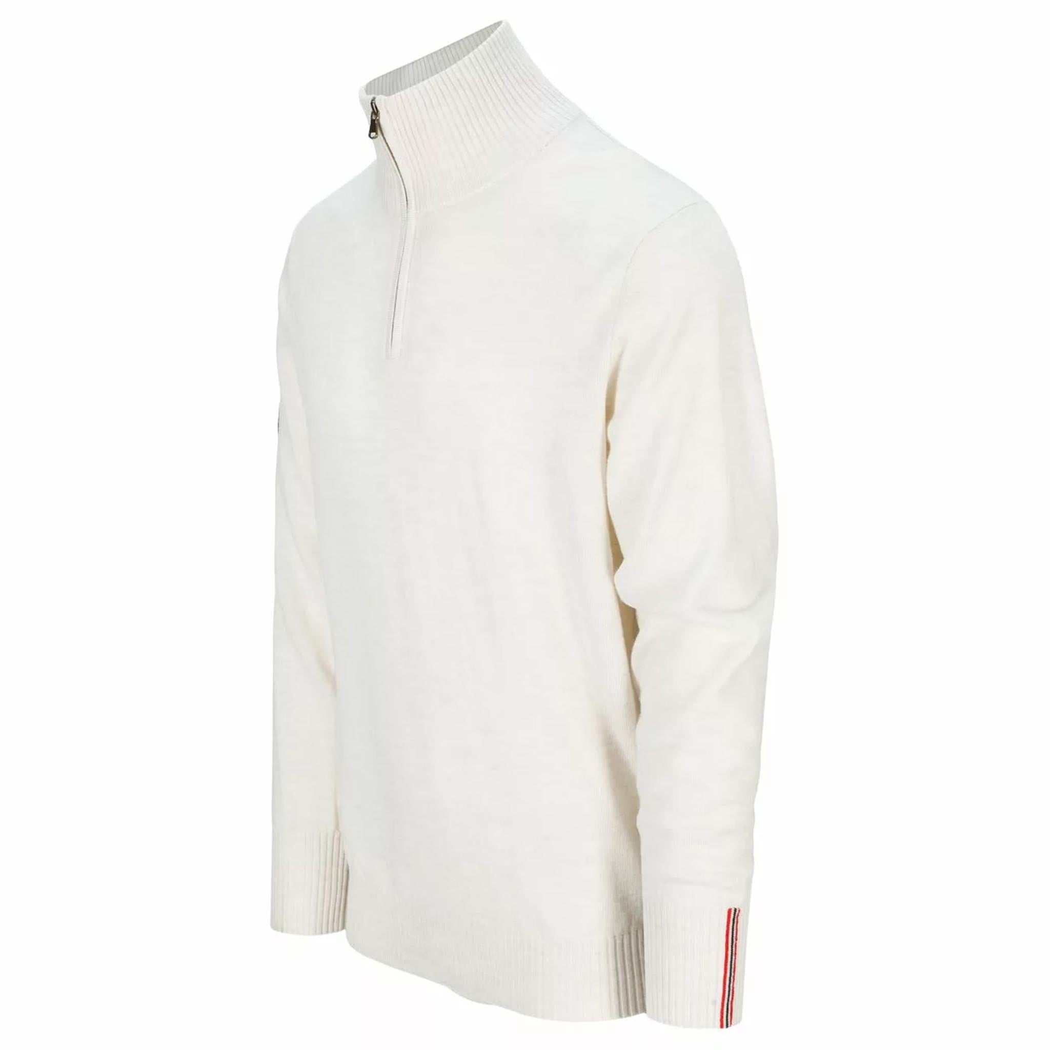 Peak Half Zip in Oatmeal