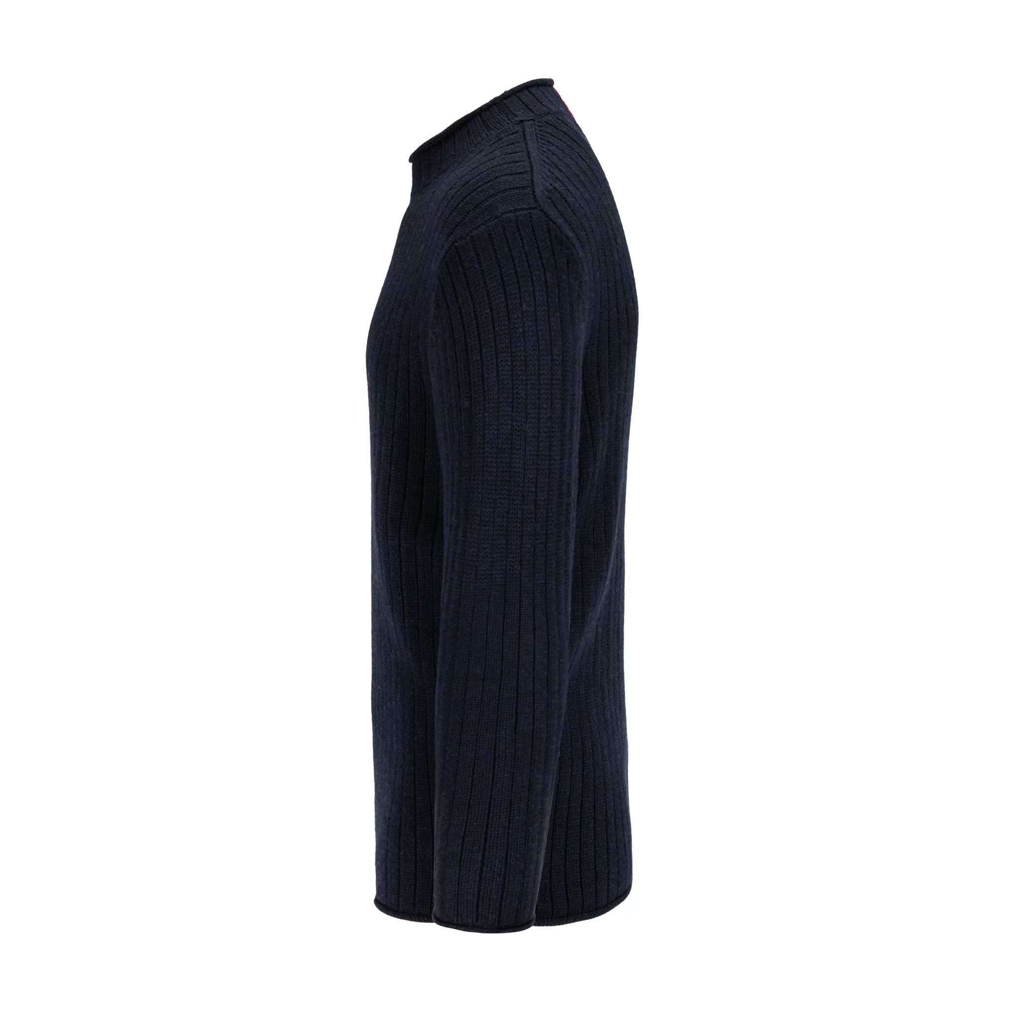 Roald Roll Neck in Faded Navy