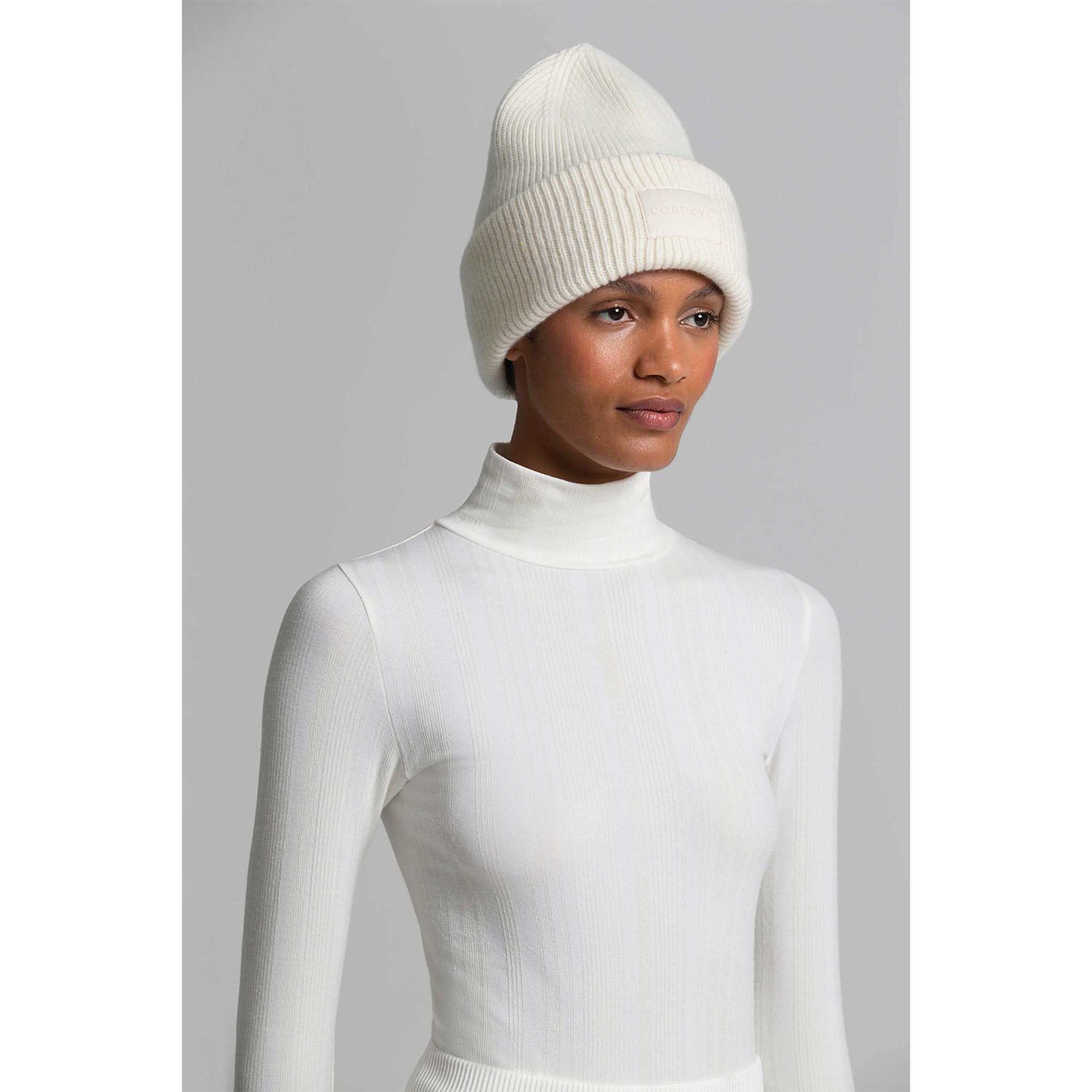 Cordova Beanie in Alabaster