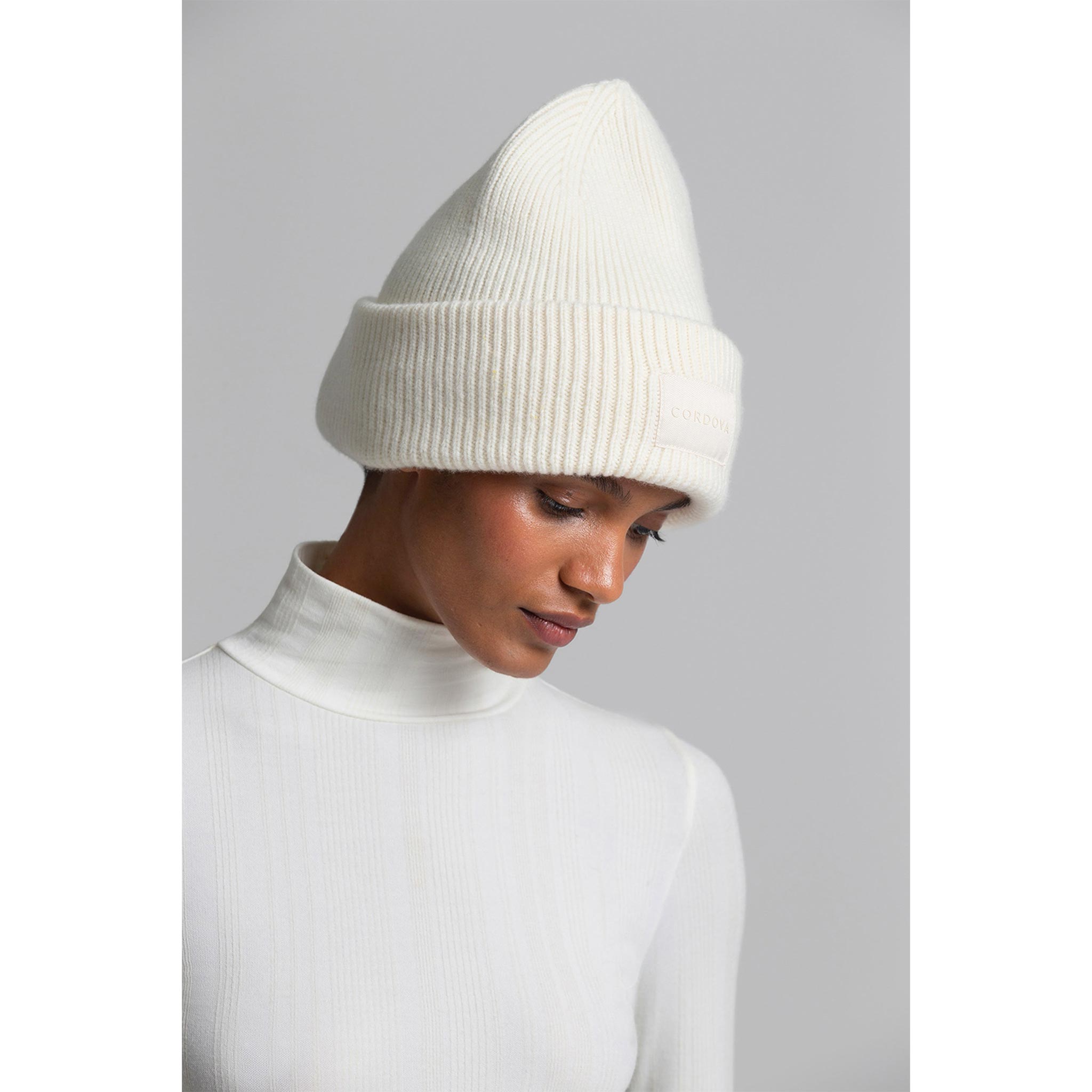 Cordova Beanie in Alabaster