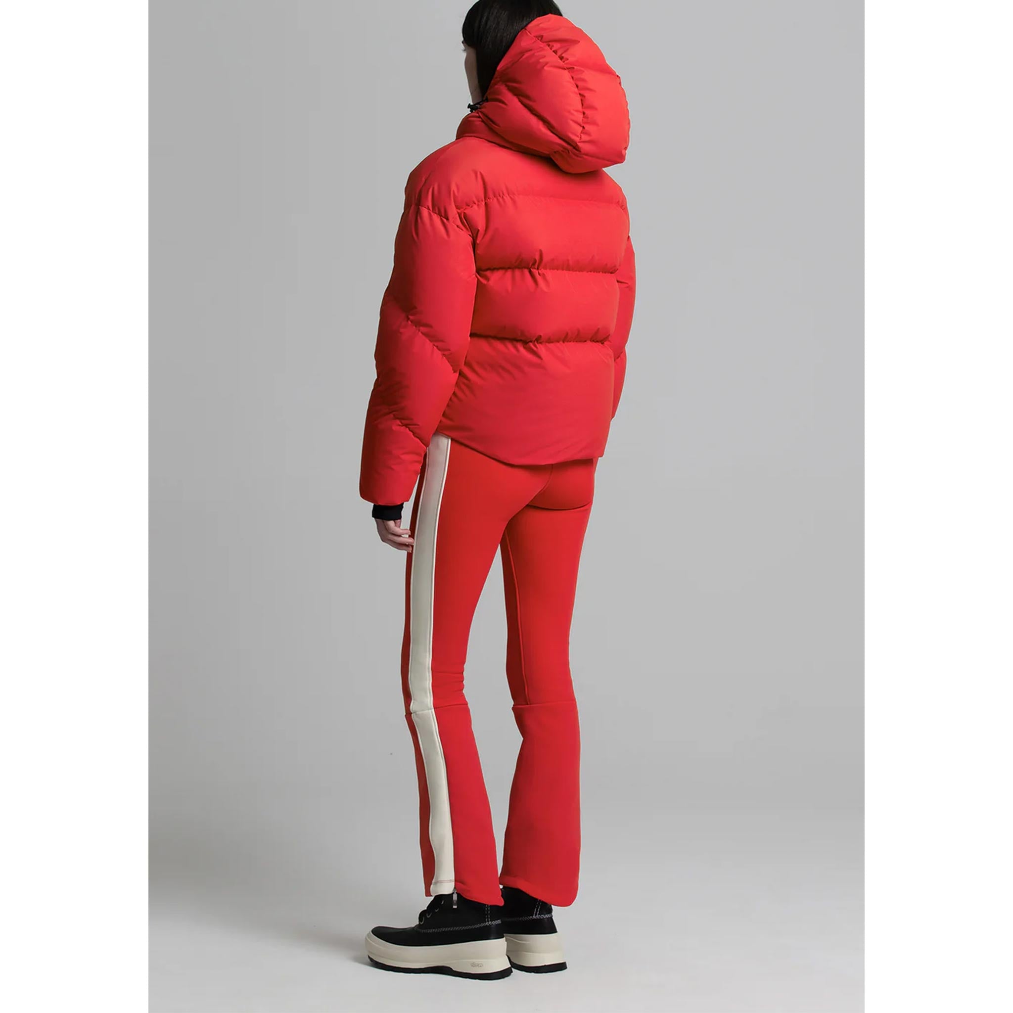 Meribel Ski Jacket in Fiery Red