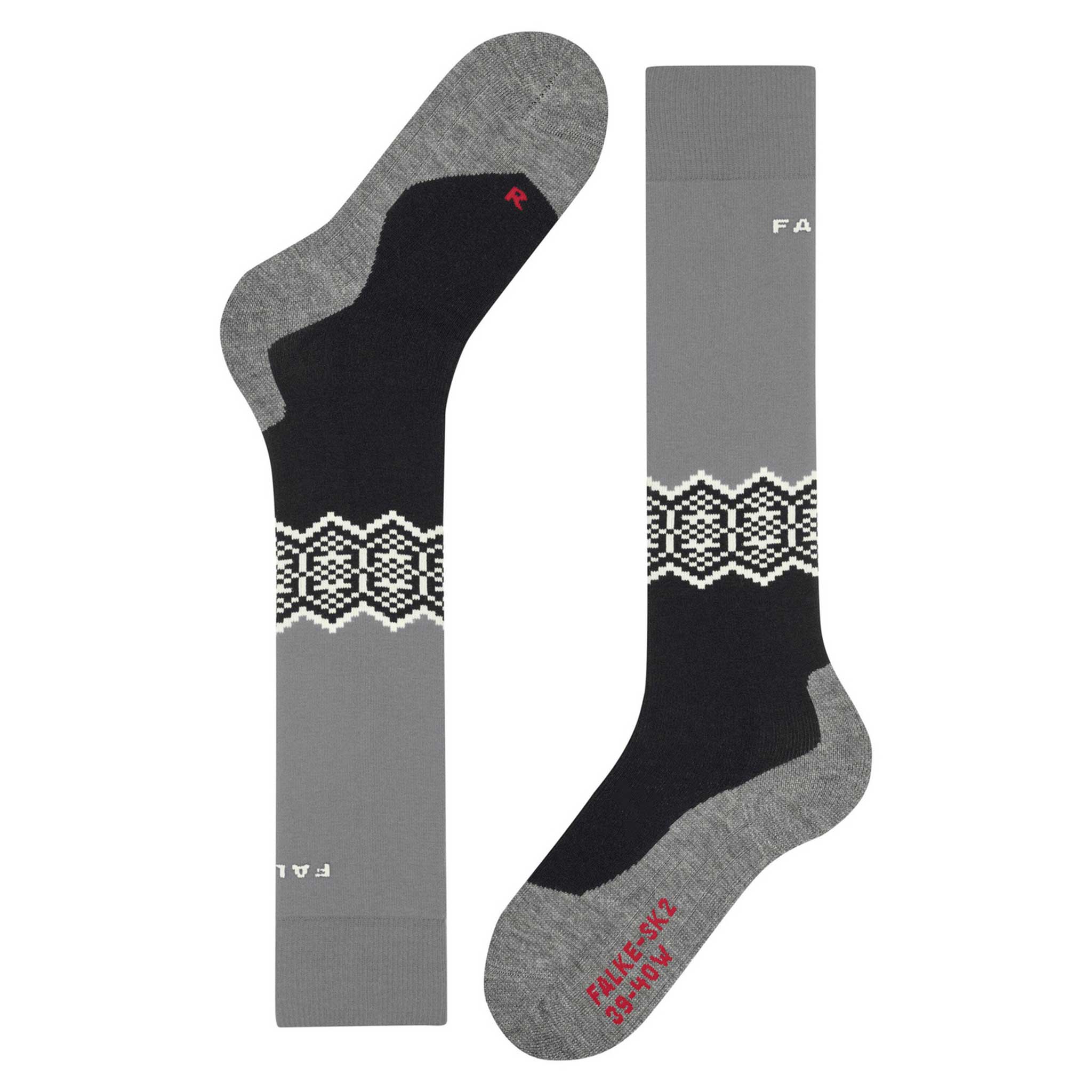 SK2 Men’s Ski Socks in Black Mix