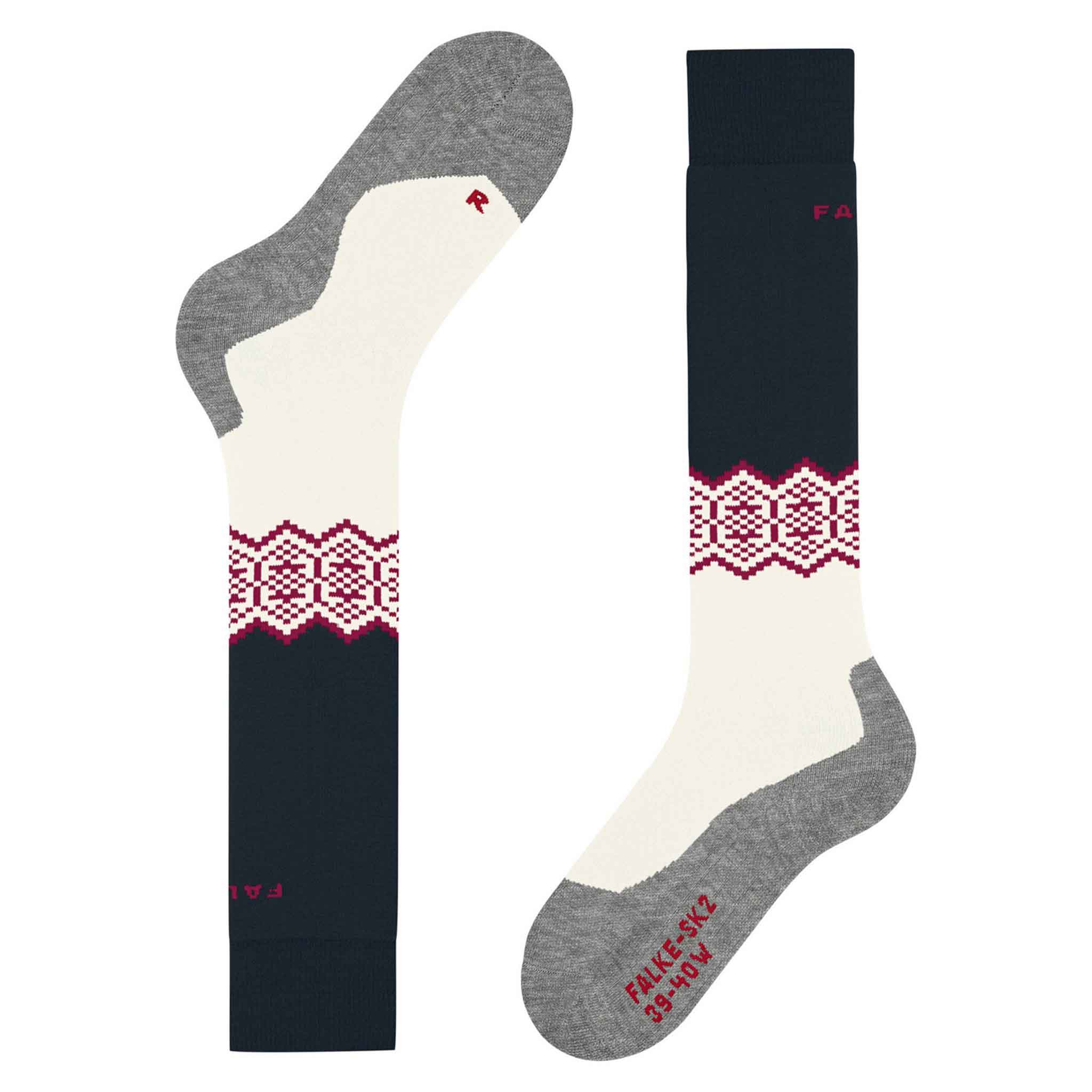 SK2 Women’s Ski Socks in Offwhite