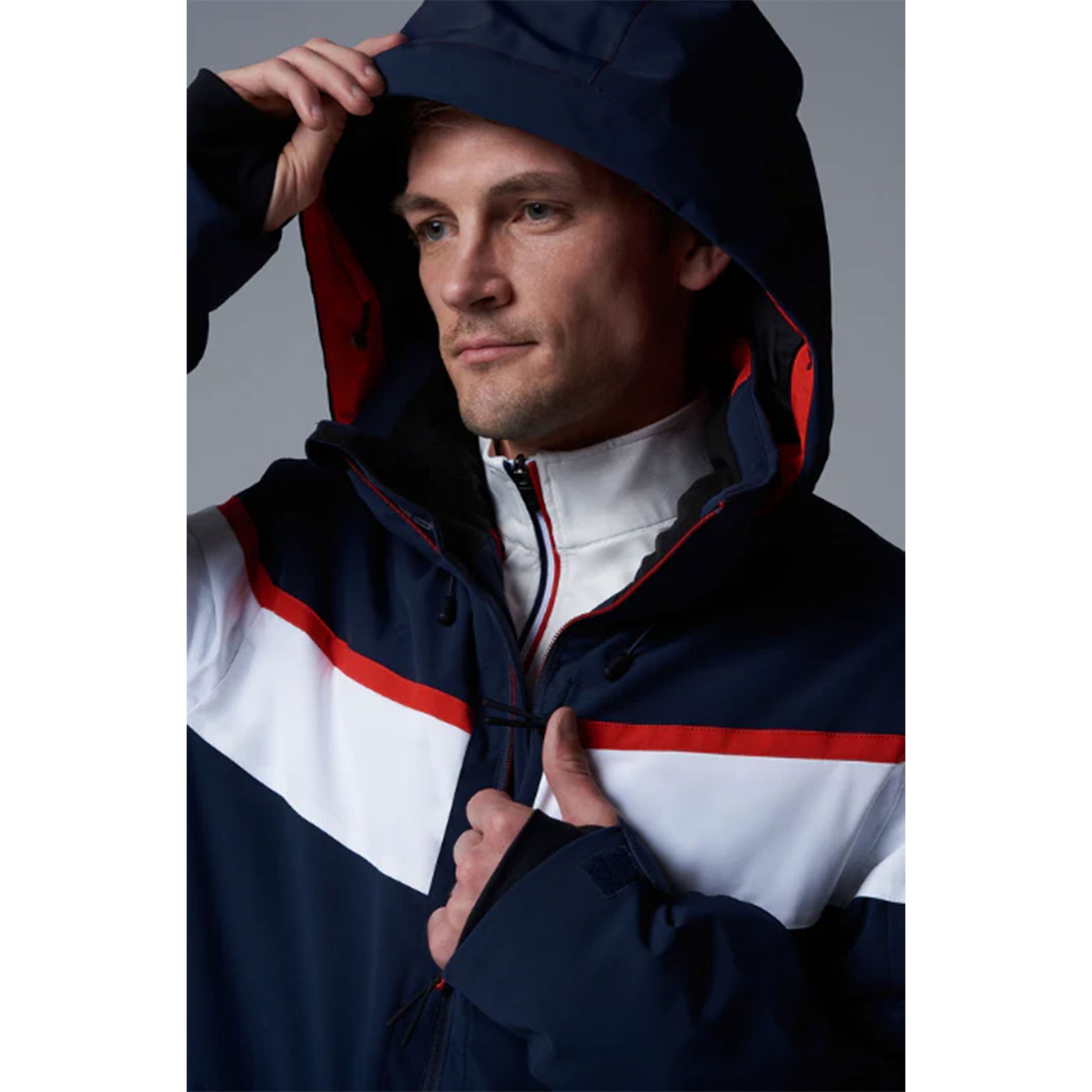 Maddox Ski Jacket in Navy