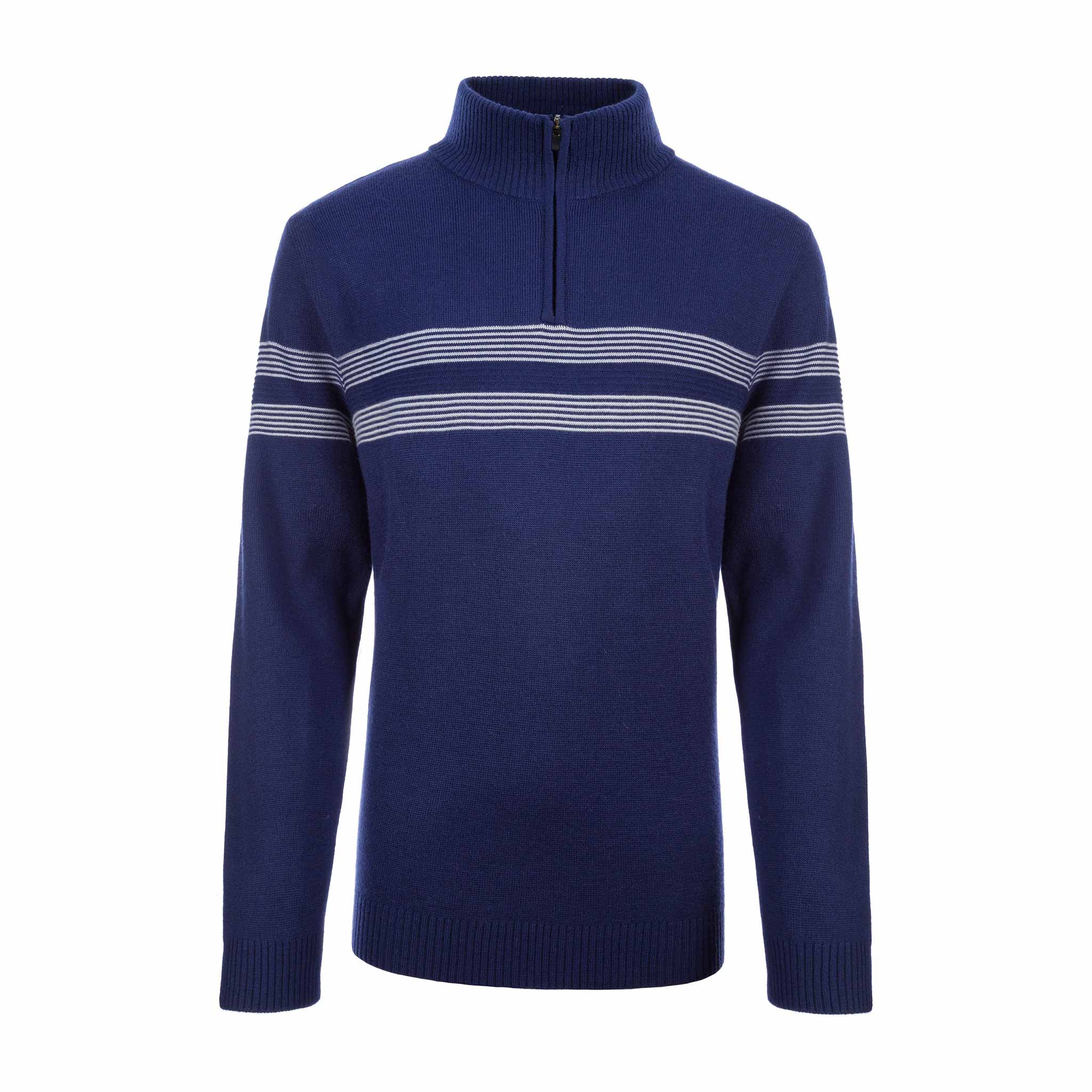 Russell Sweater in Prussian Blue