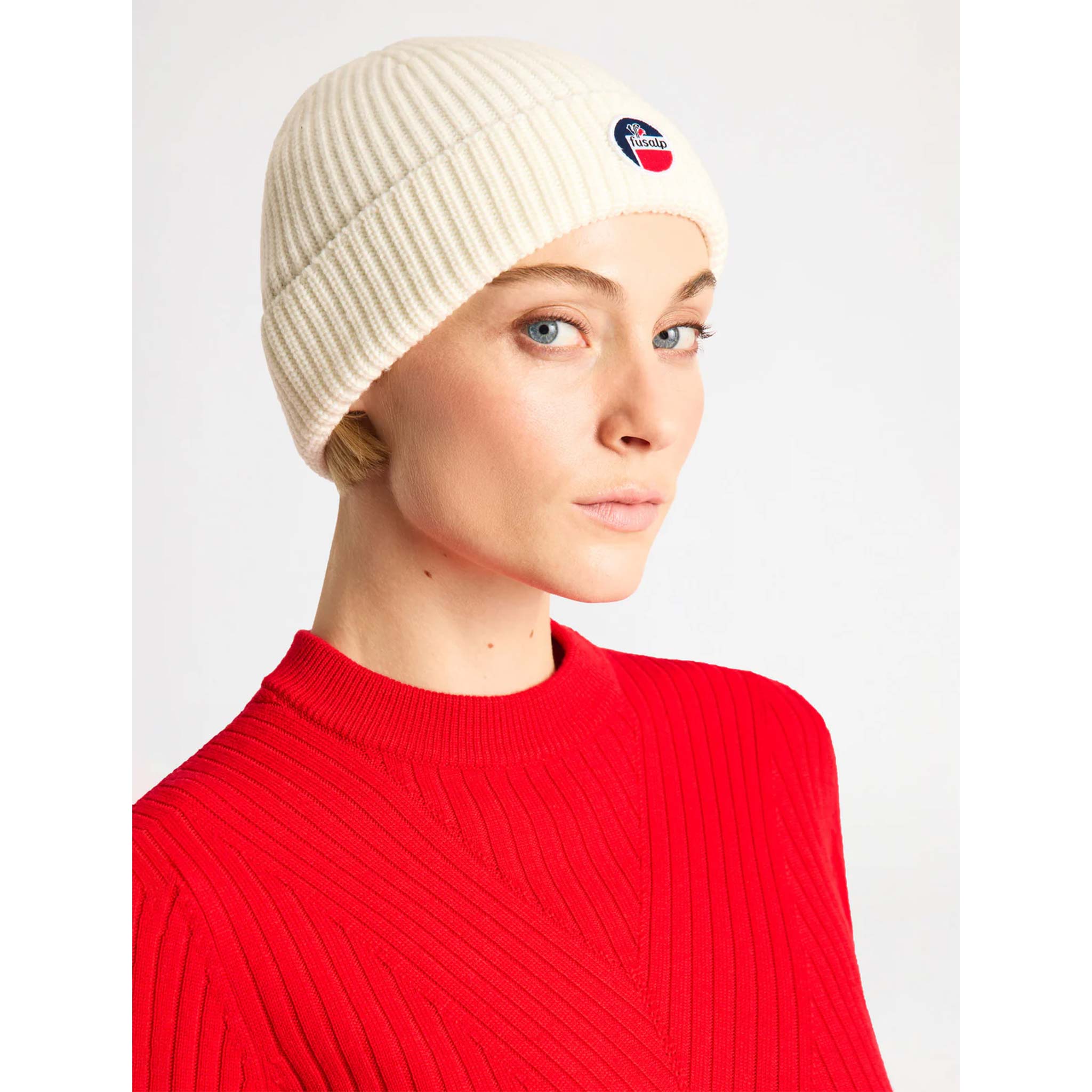 Cosmic Beanie in White