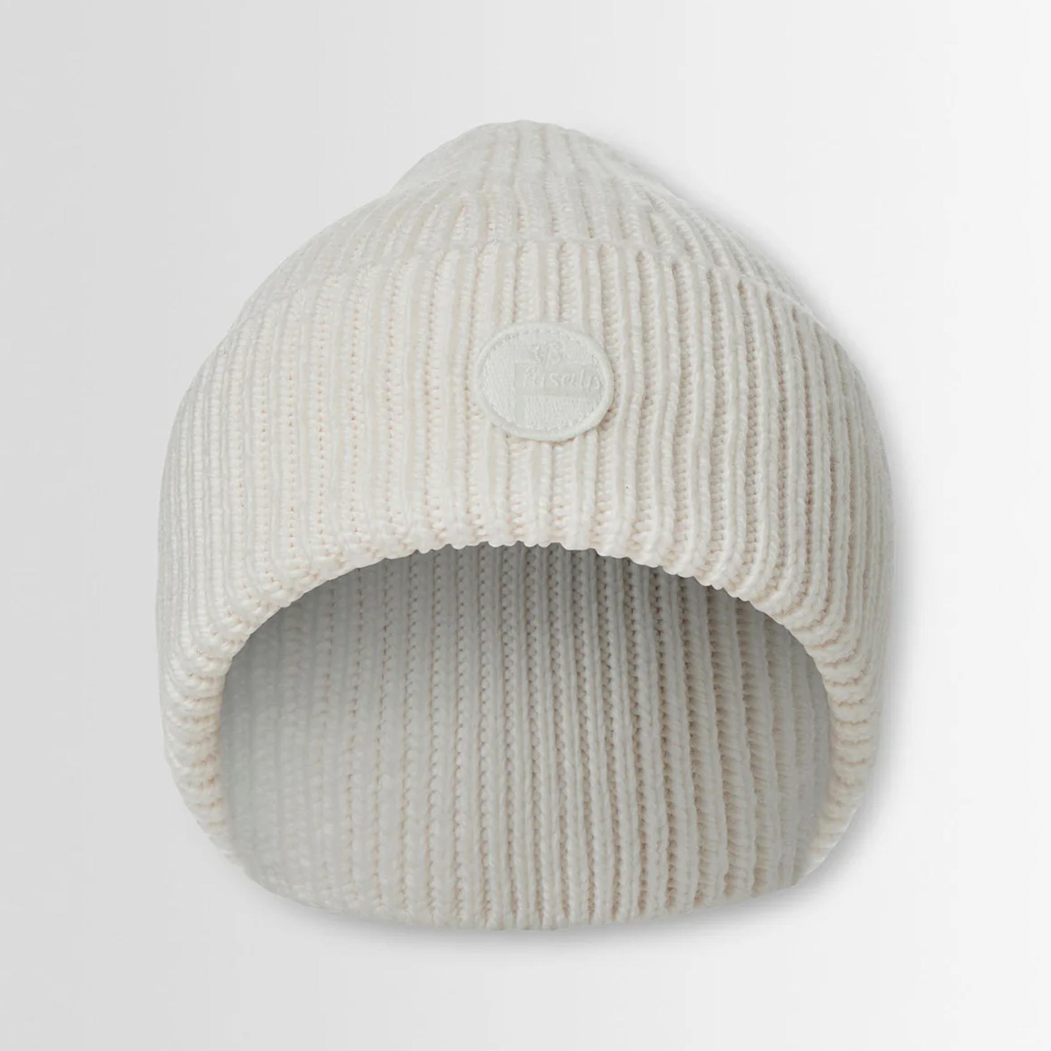 Knit Beanie in White