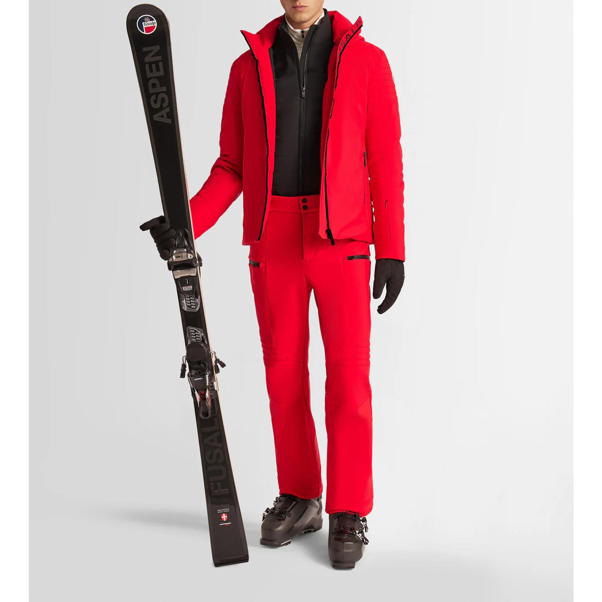 Power III Ski Jacket in Racing Red