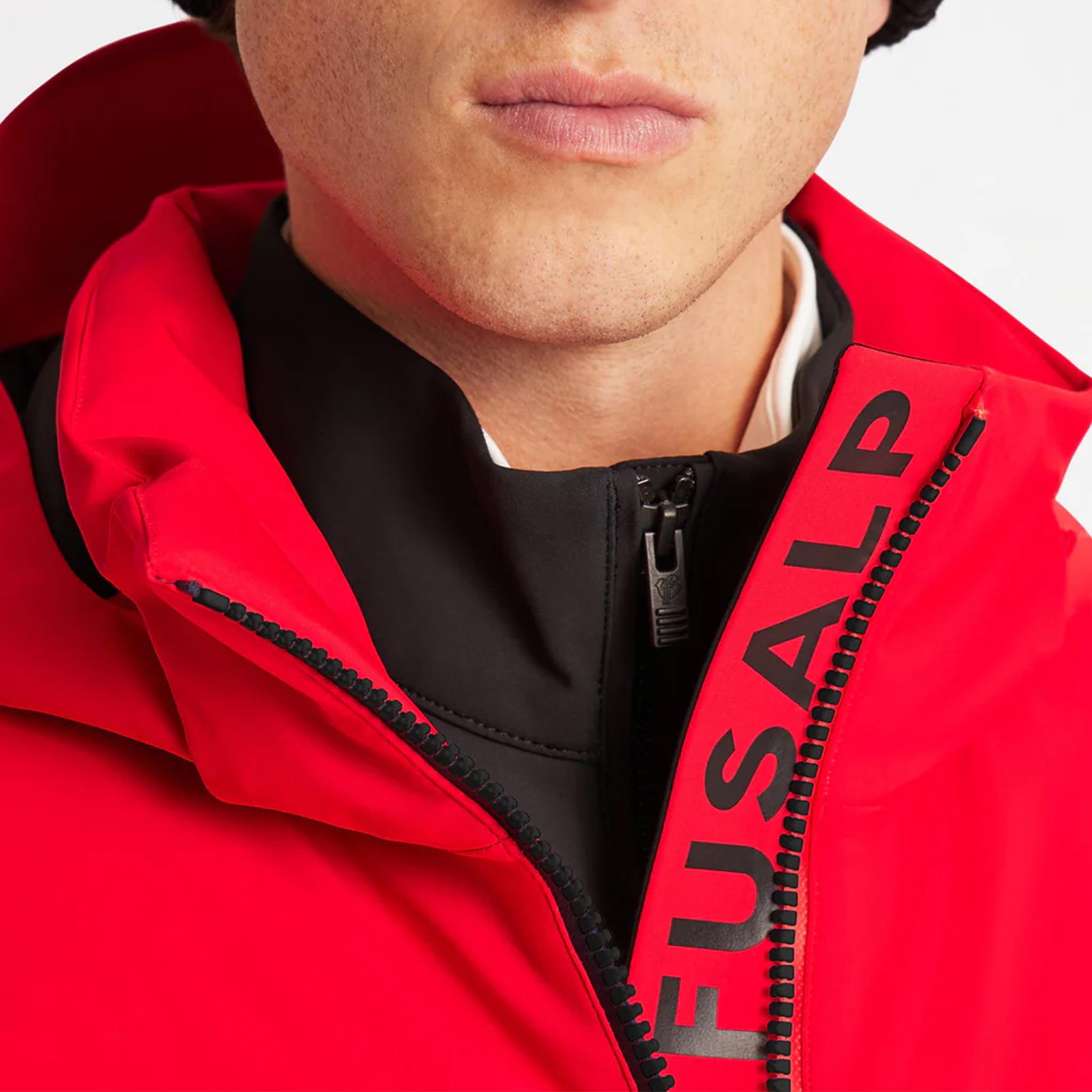 Power III Ski Jacket in Racing Red