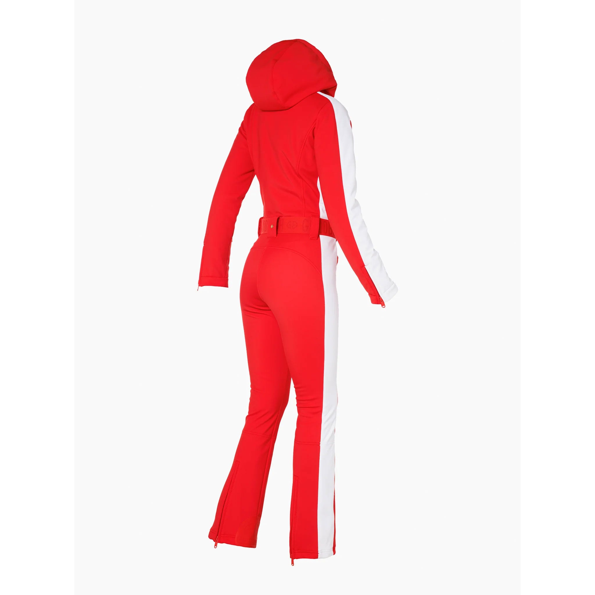 Coureur Ski Suit in Flame Red