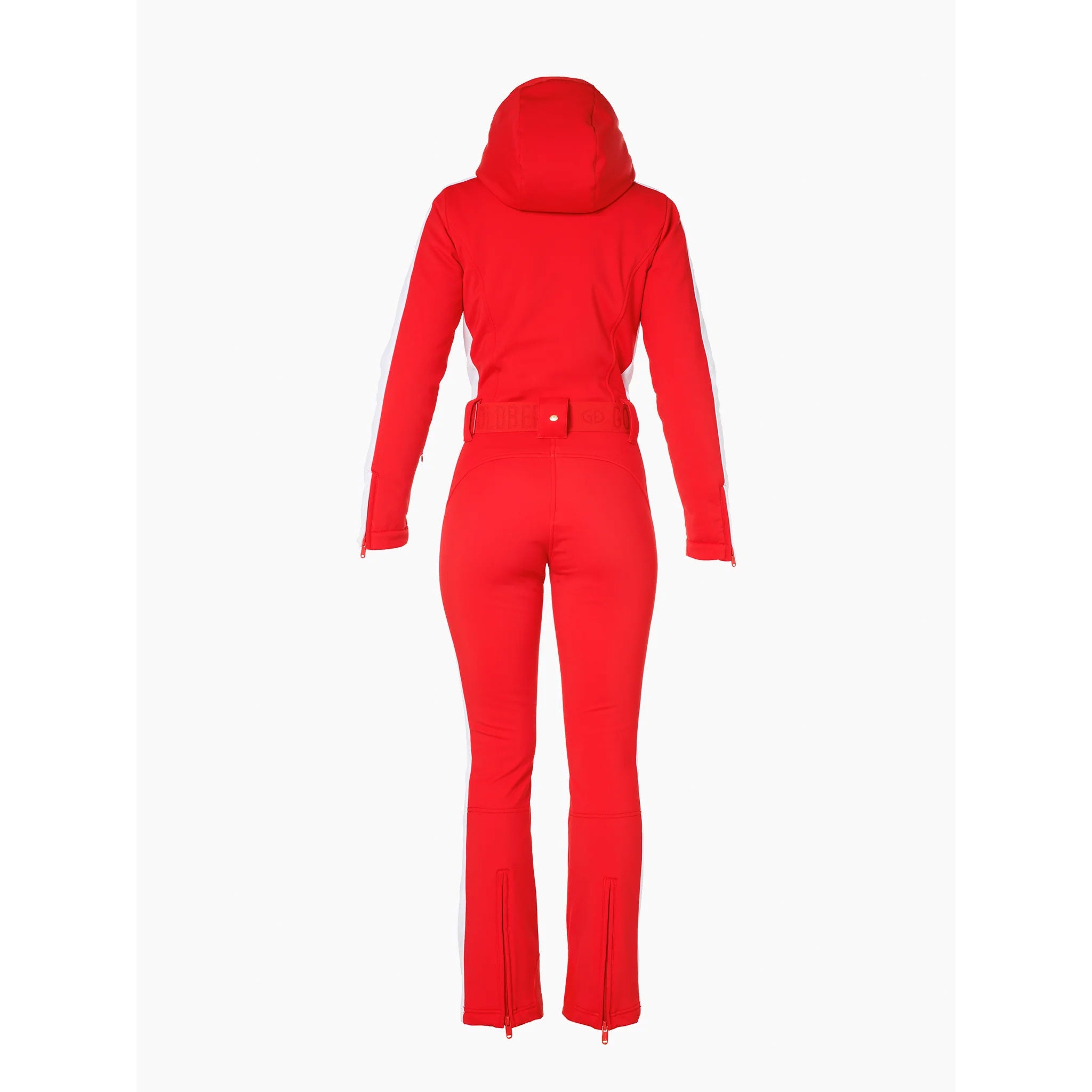 Coureur Ski Suit in Flame Red