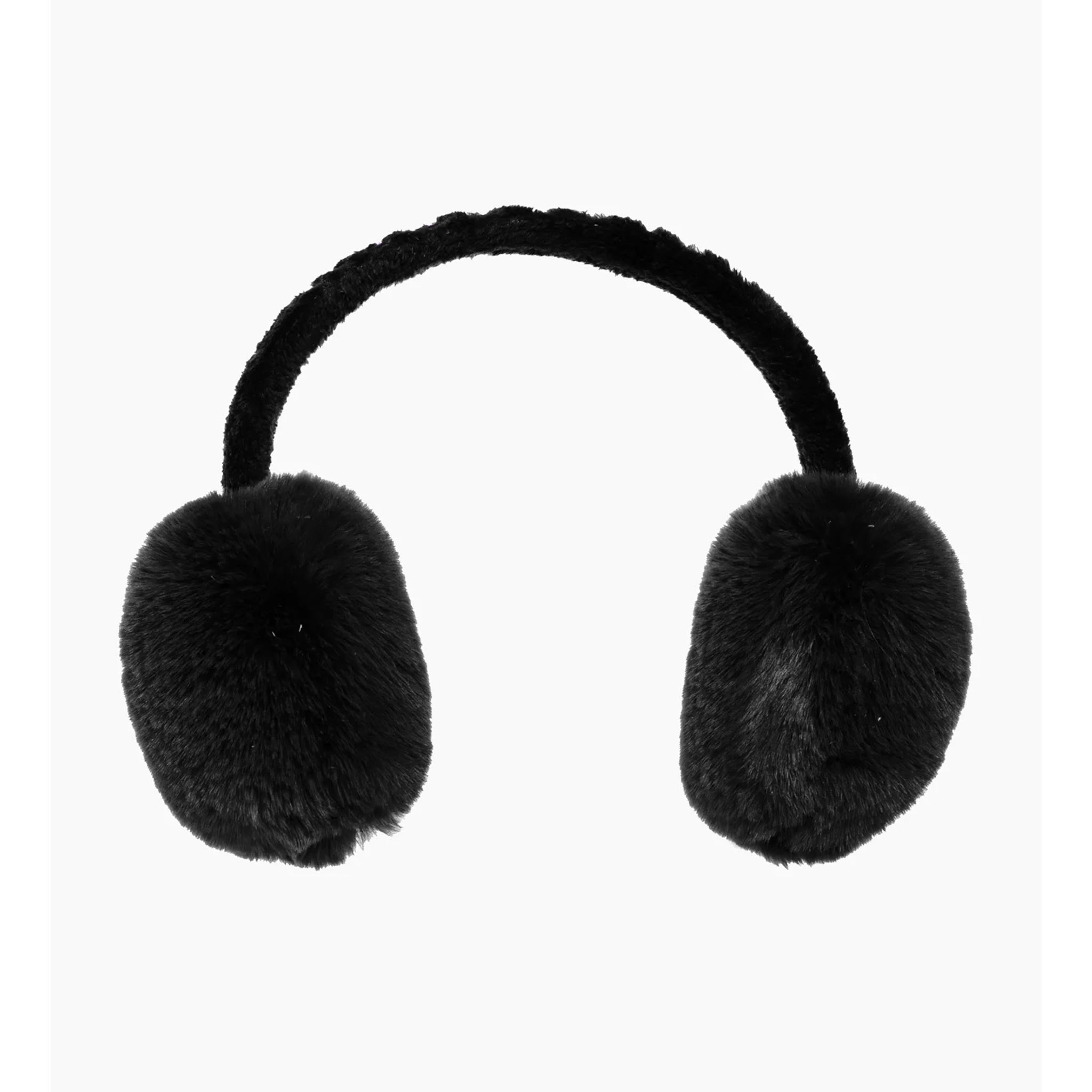 Fluffy Earwarmers in Black