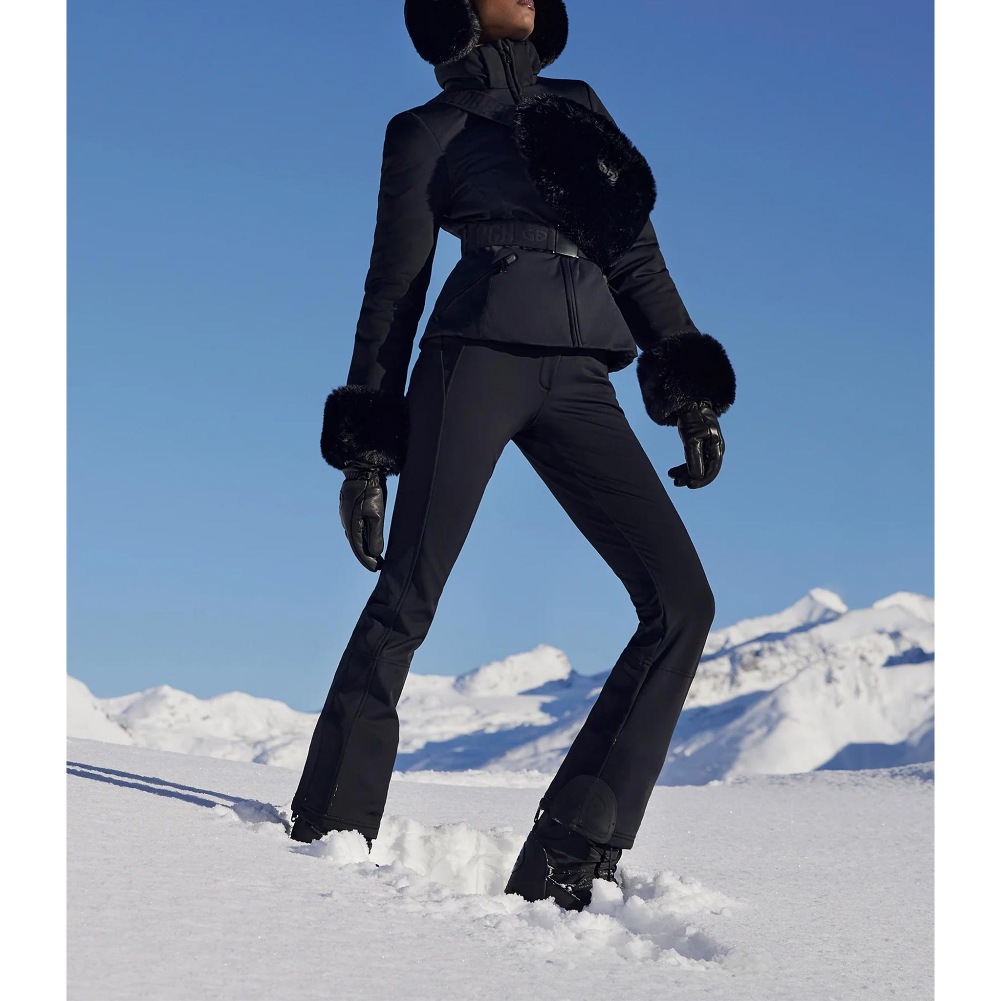 Giselle Ski Jacket in Black