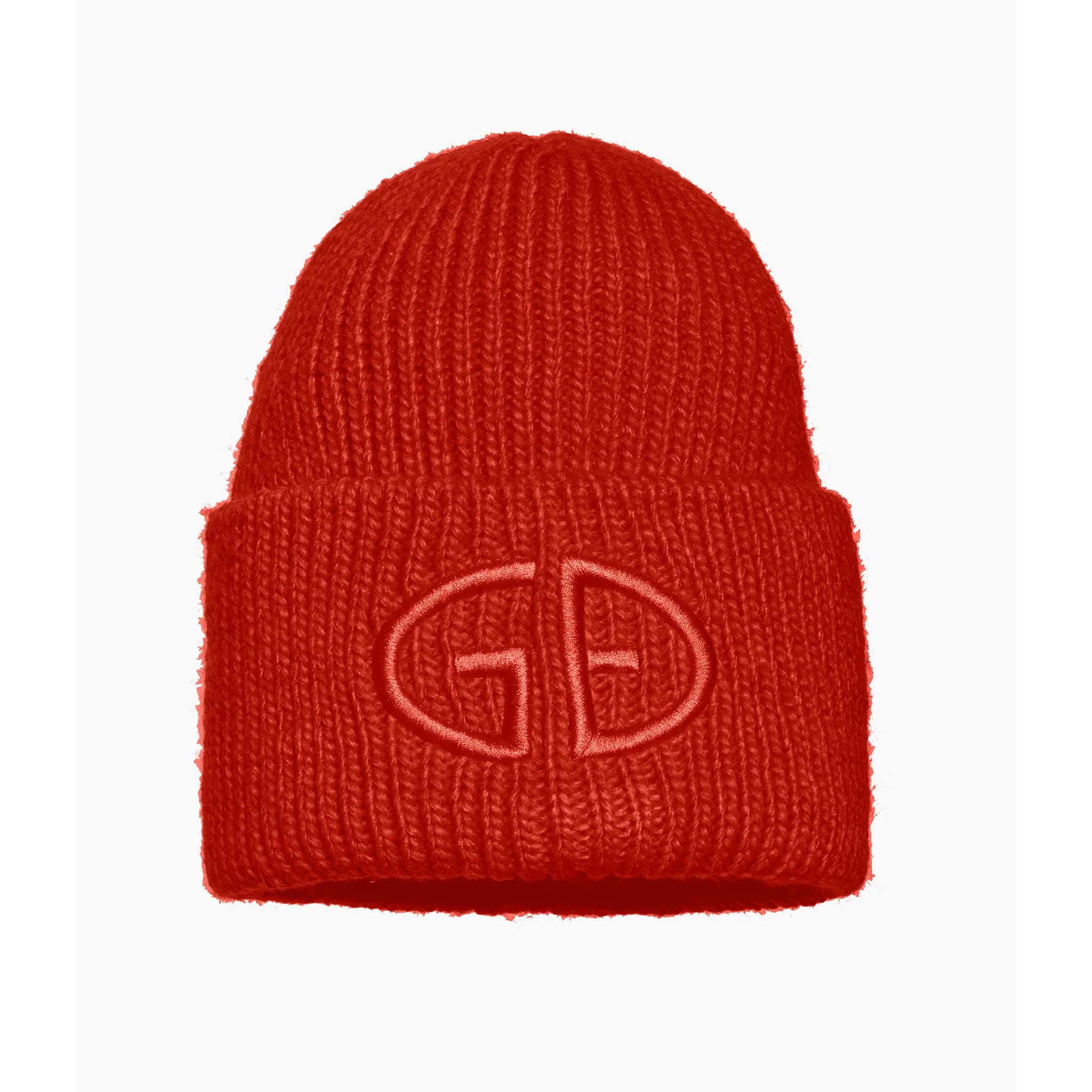 Valerie Beanie in Flame Red