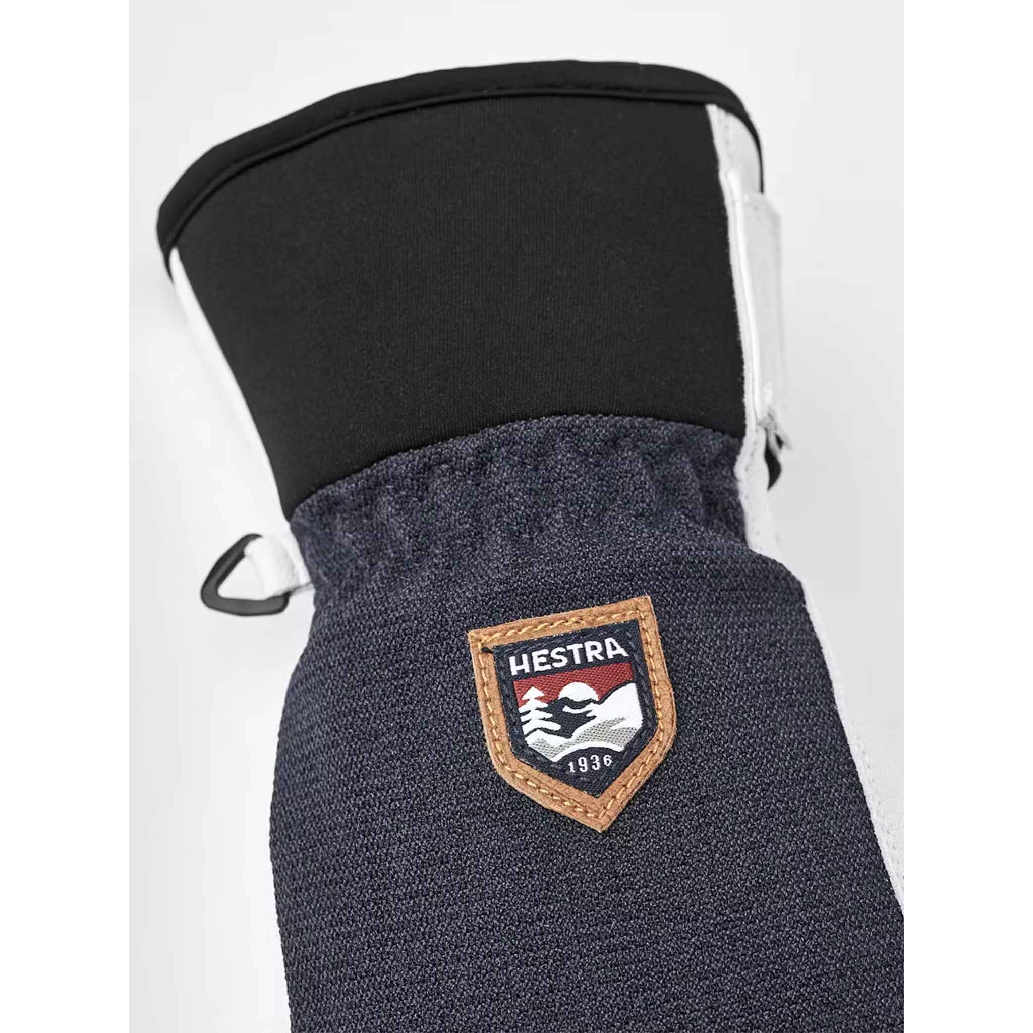 Army Leather Patrol Mitt in Navy