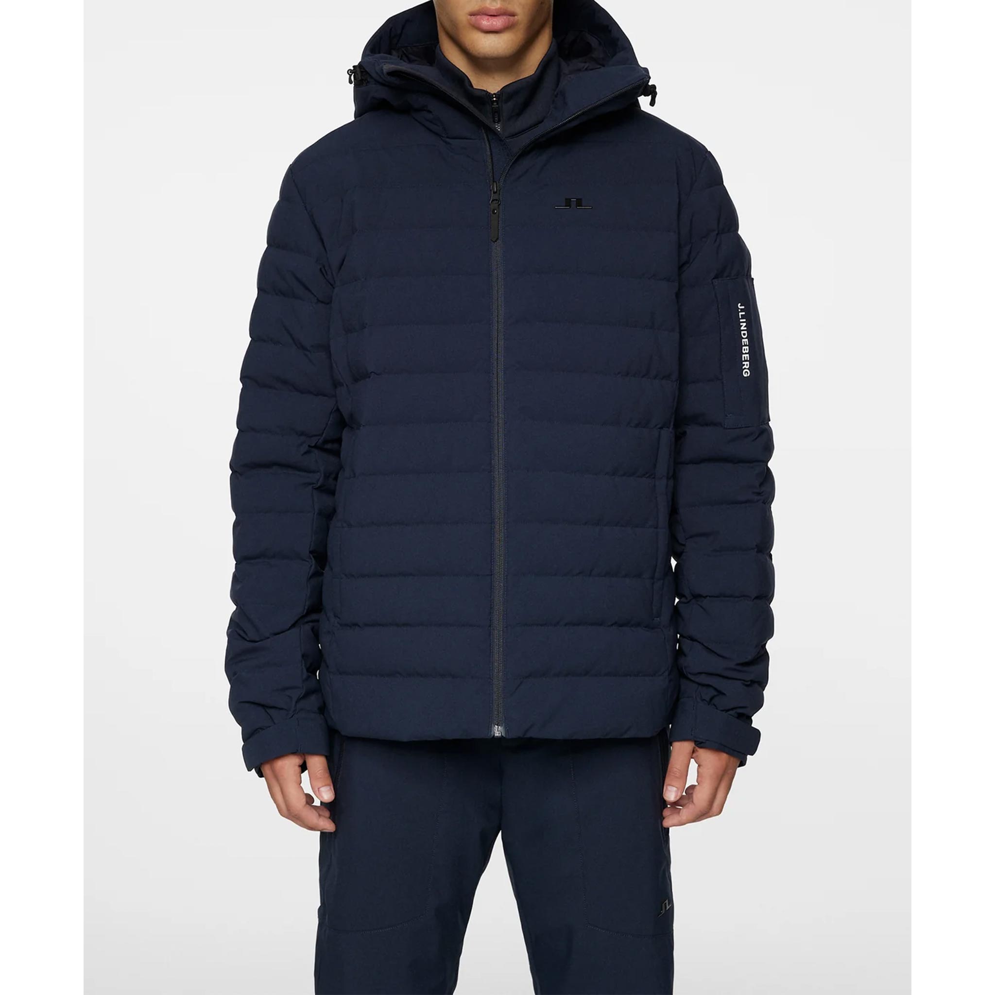 Thermic Down Ski Jacket in Navy