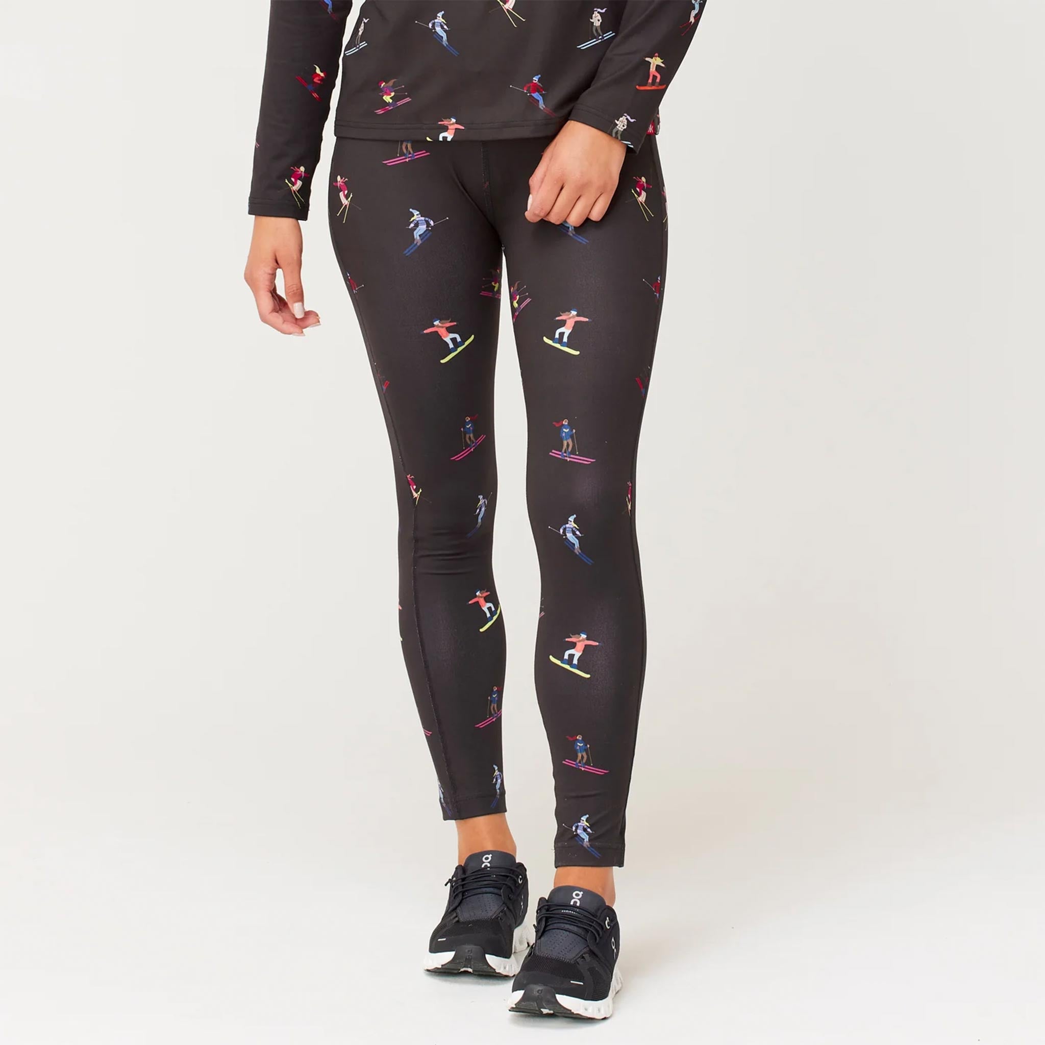 Multi Skiers Leggings in Black