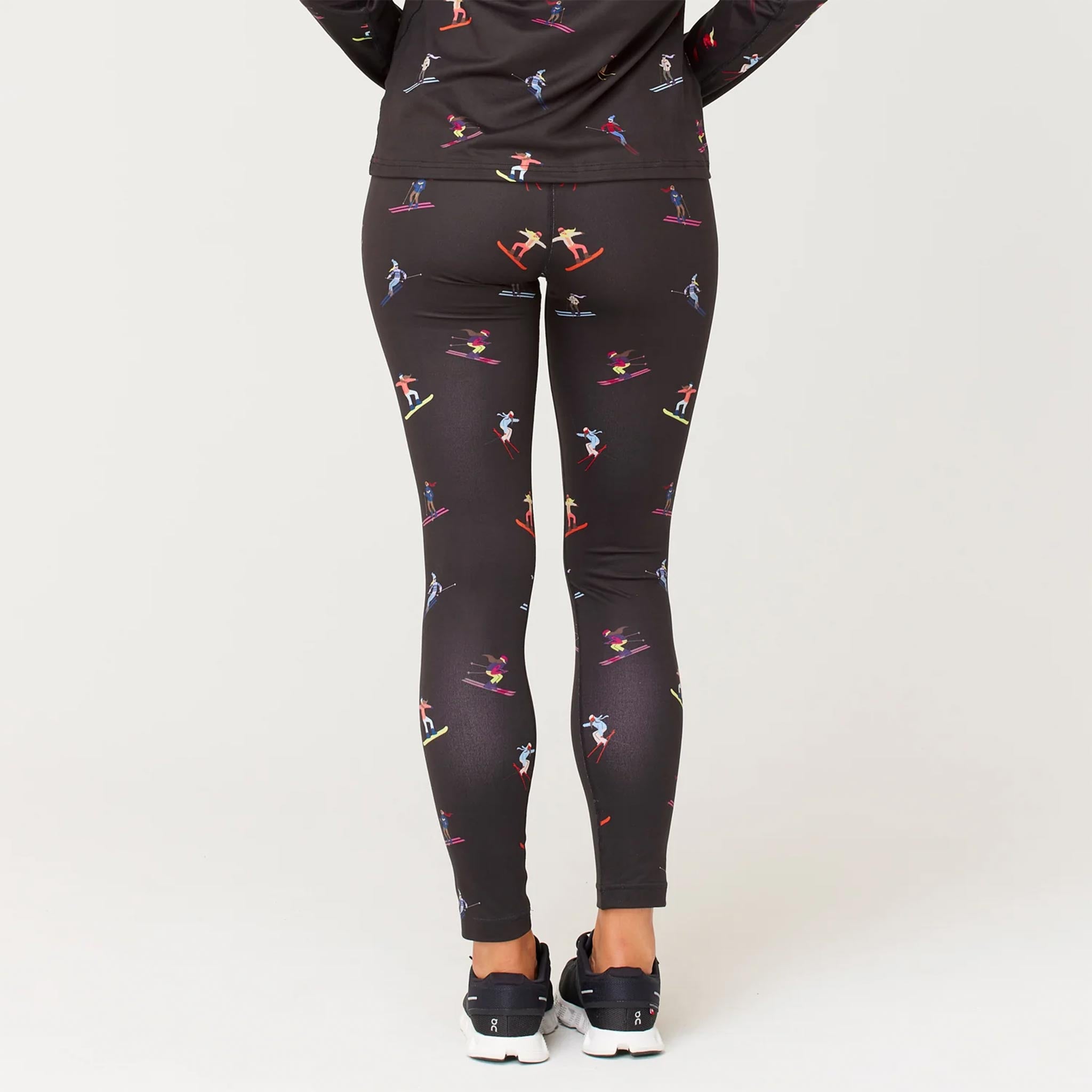 Multi Skiers Leggings in Black