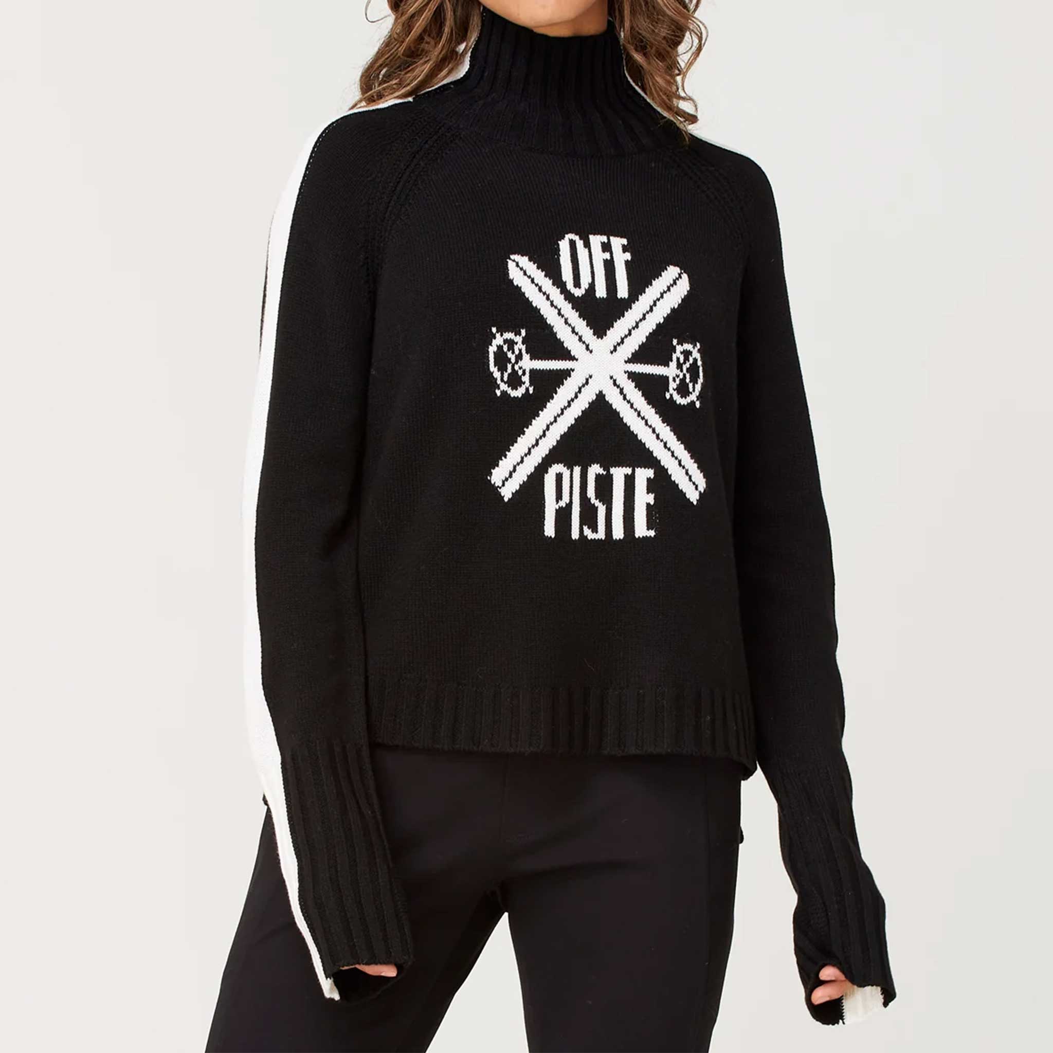 Off Piste Sweater in Black