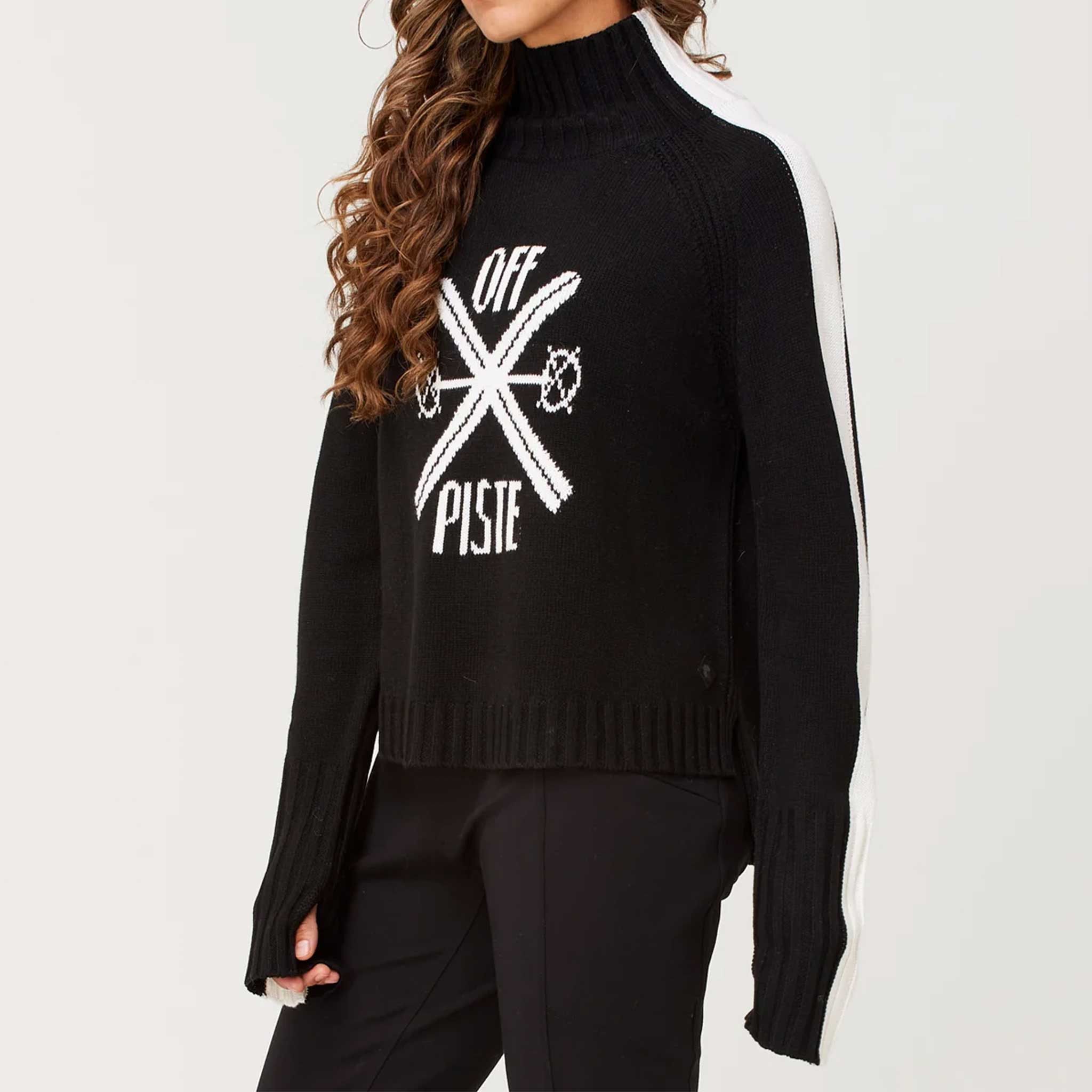 Off Piste Sweater in Black