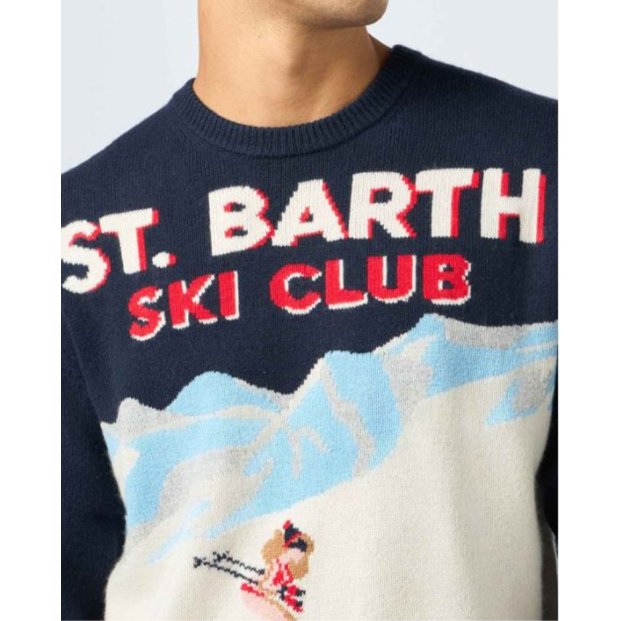 Ski Club Car Sweater