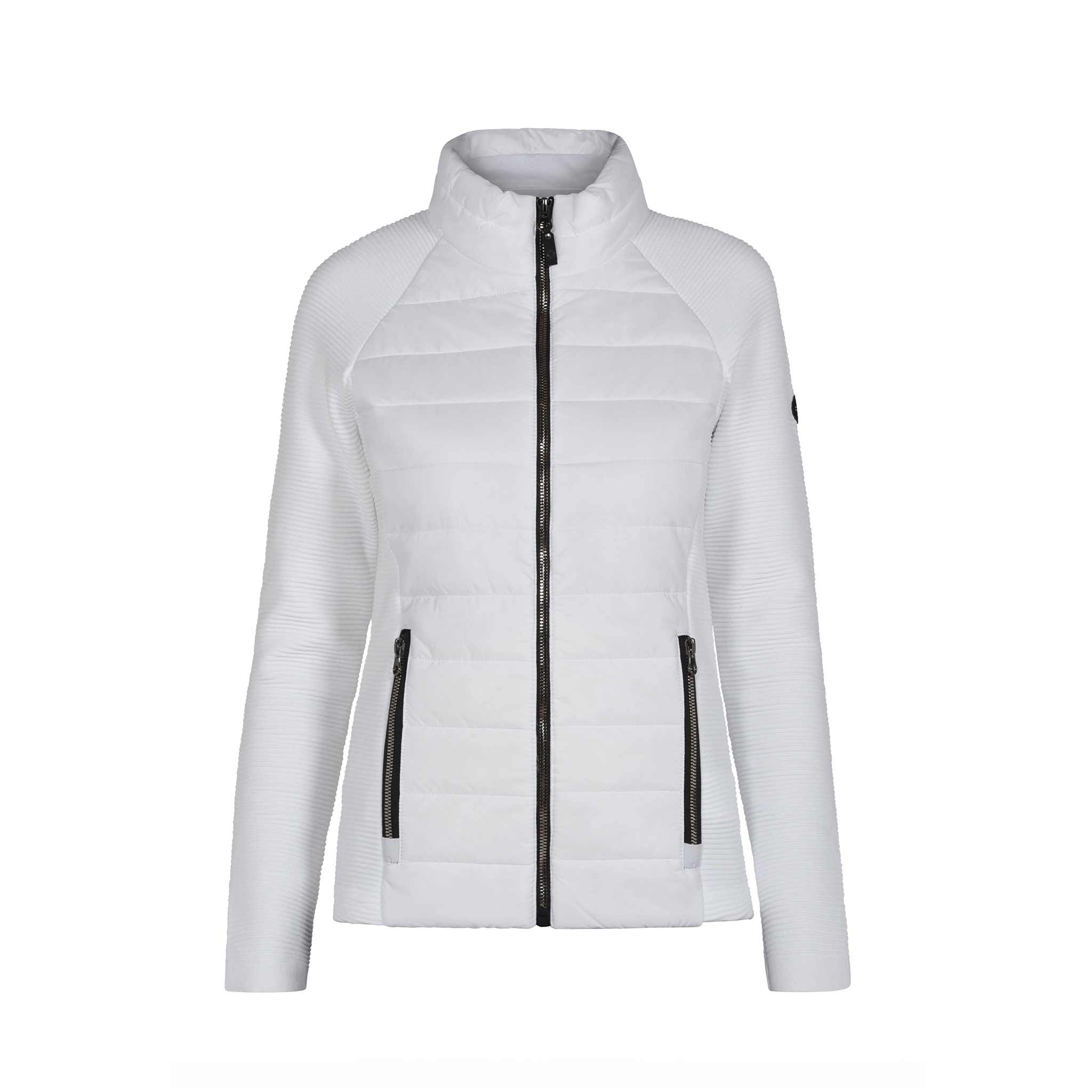 Aitana Padded Full Zip in White