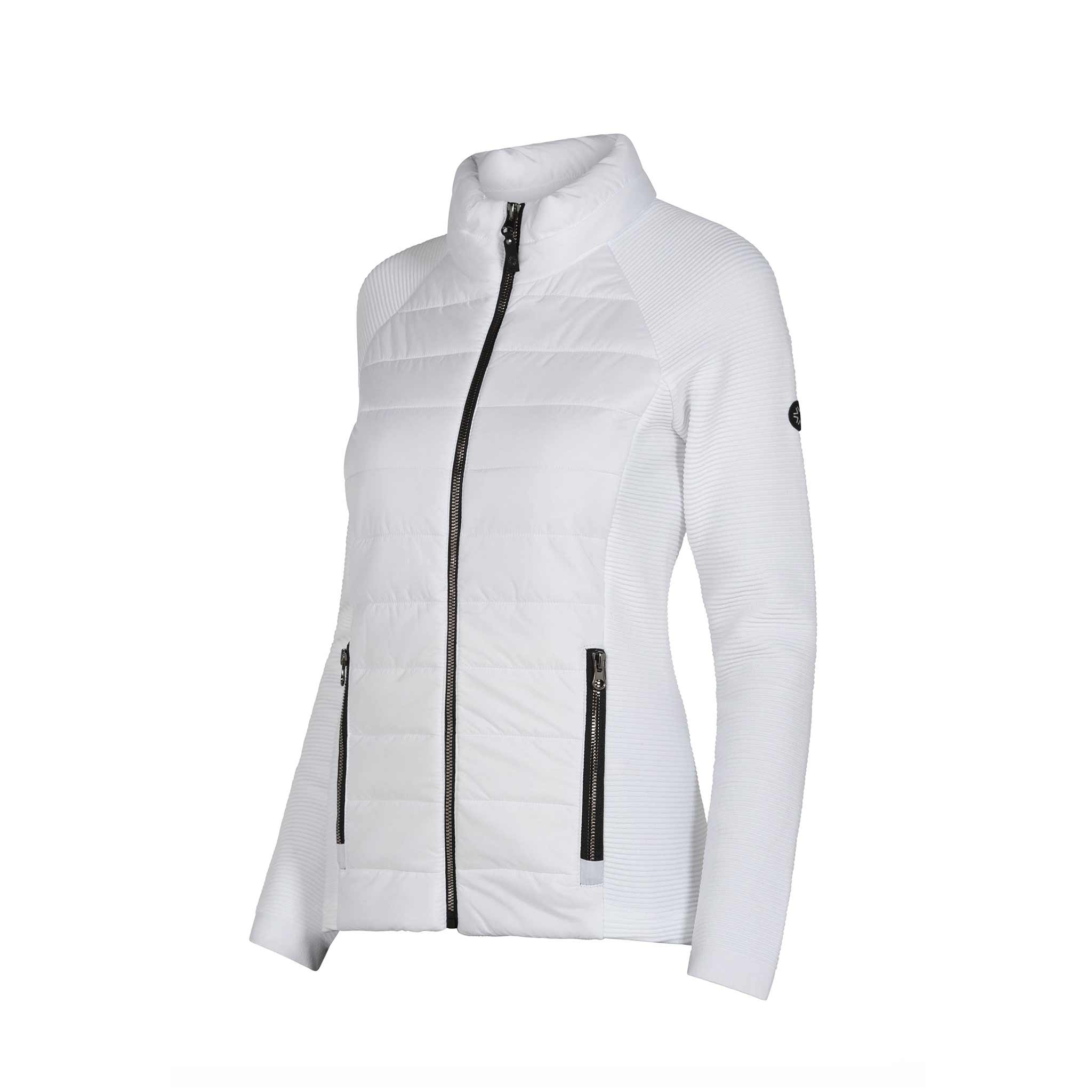 Aitana Padded Full Zip in White