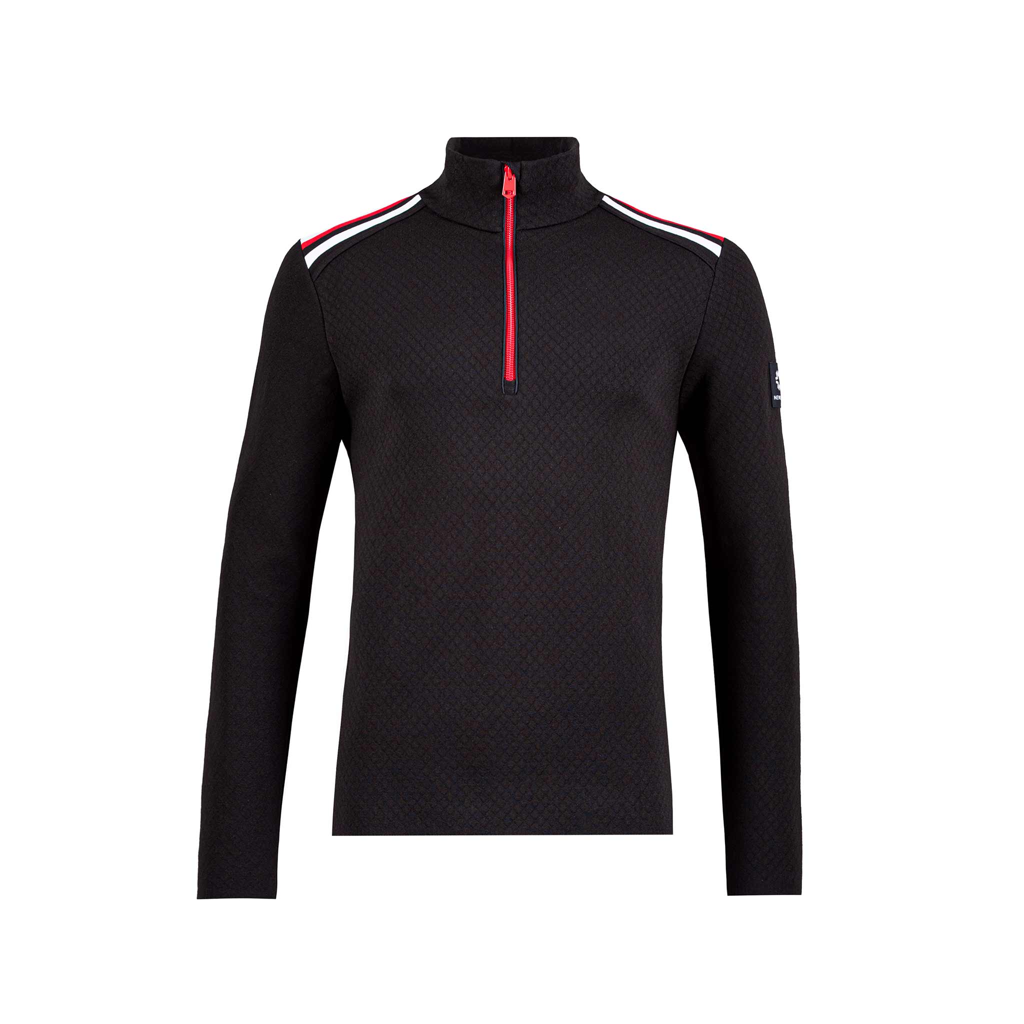 Heracles Half Zip in Black