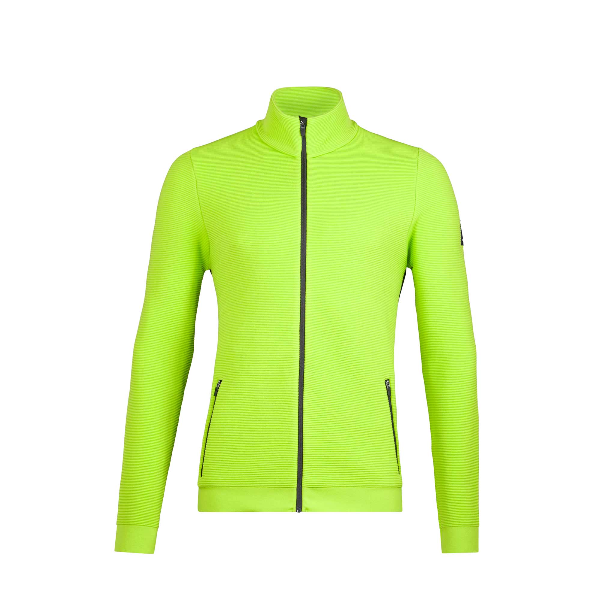 Valtournenche Full Zip in Acid Green