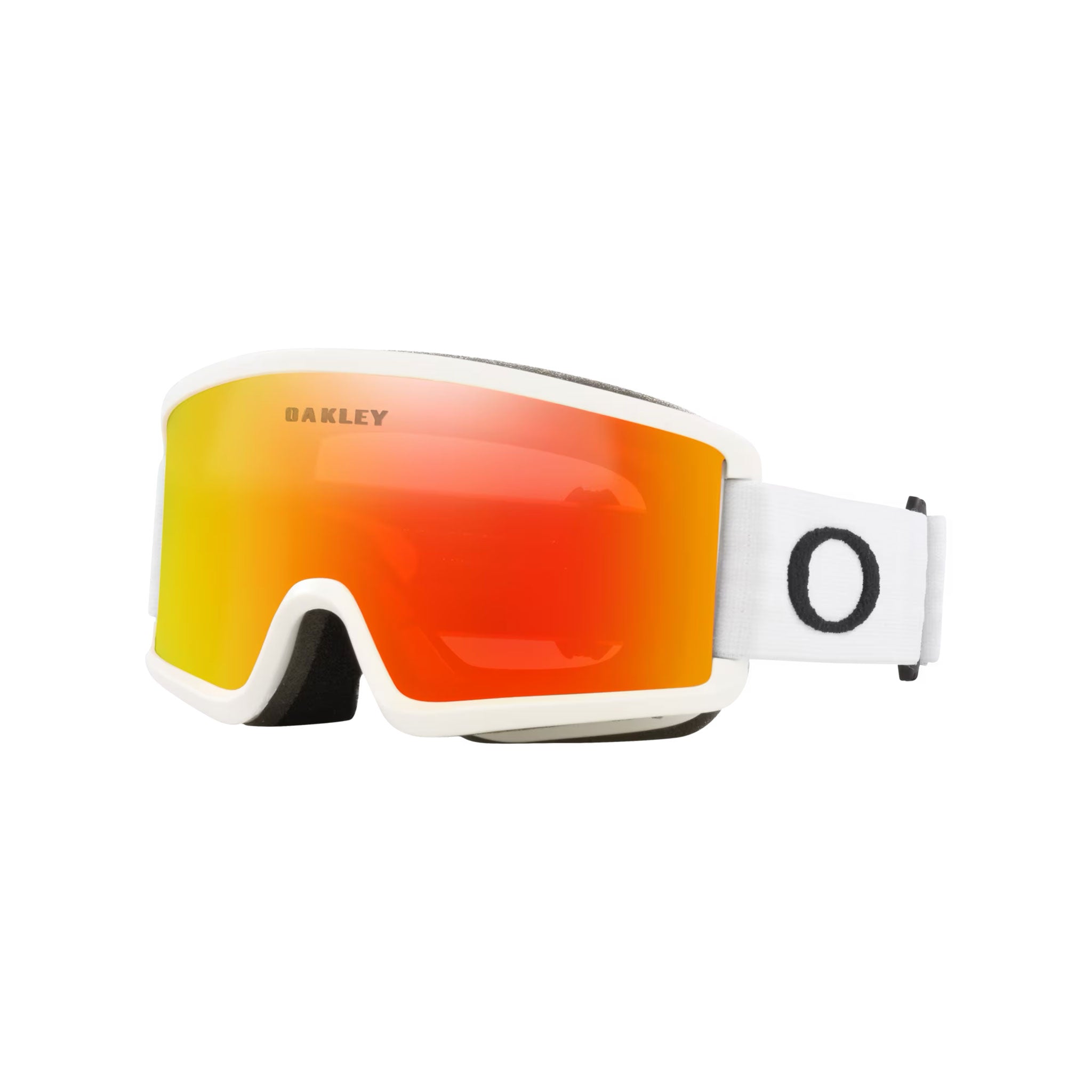 Target Line Junior Snow Goggles in Fire/White