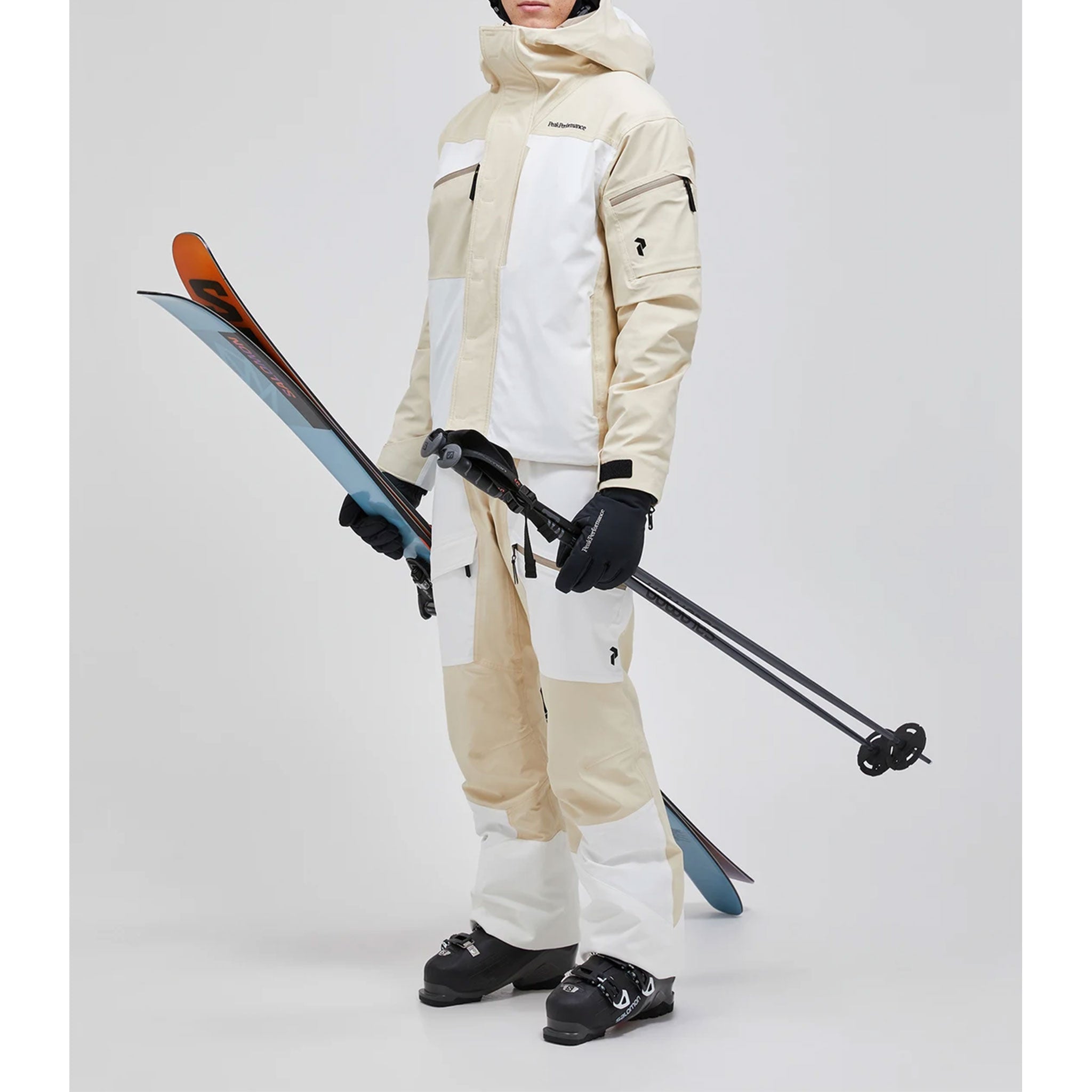 2L Stretch Ski Jacket in Sand