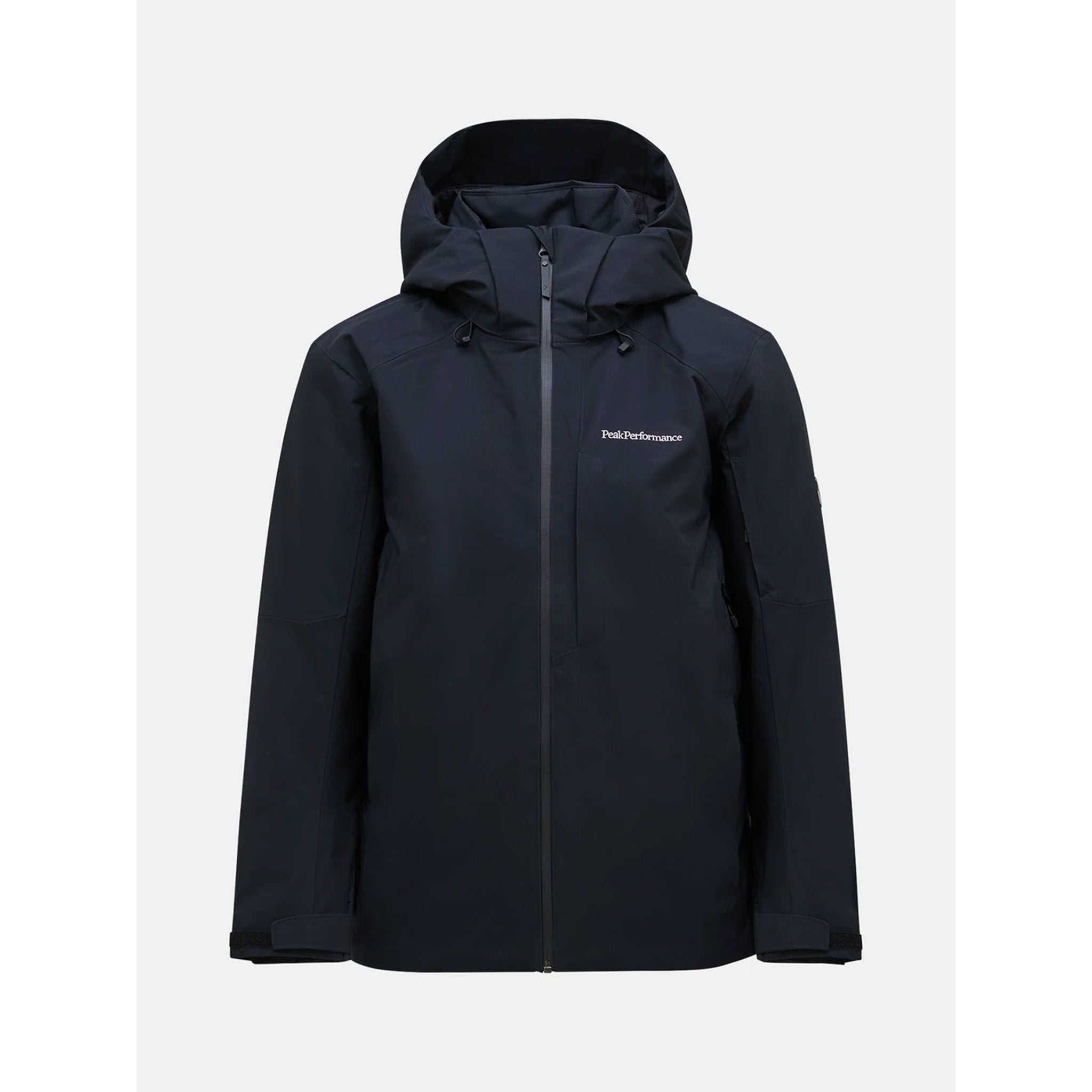 Maroon Ski Jacket in Black