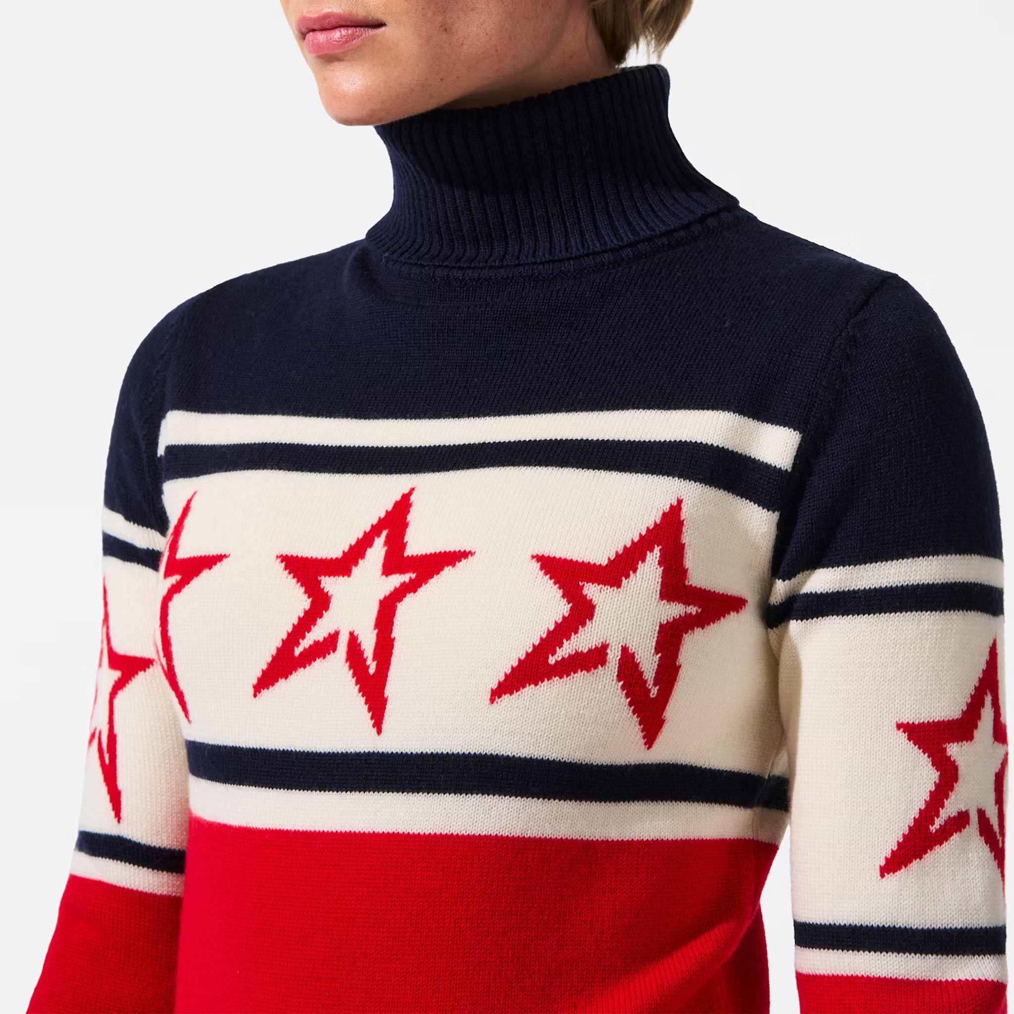 Chopper II Sweater in Red/Navy