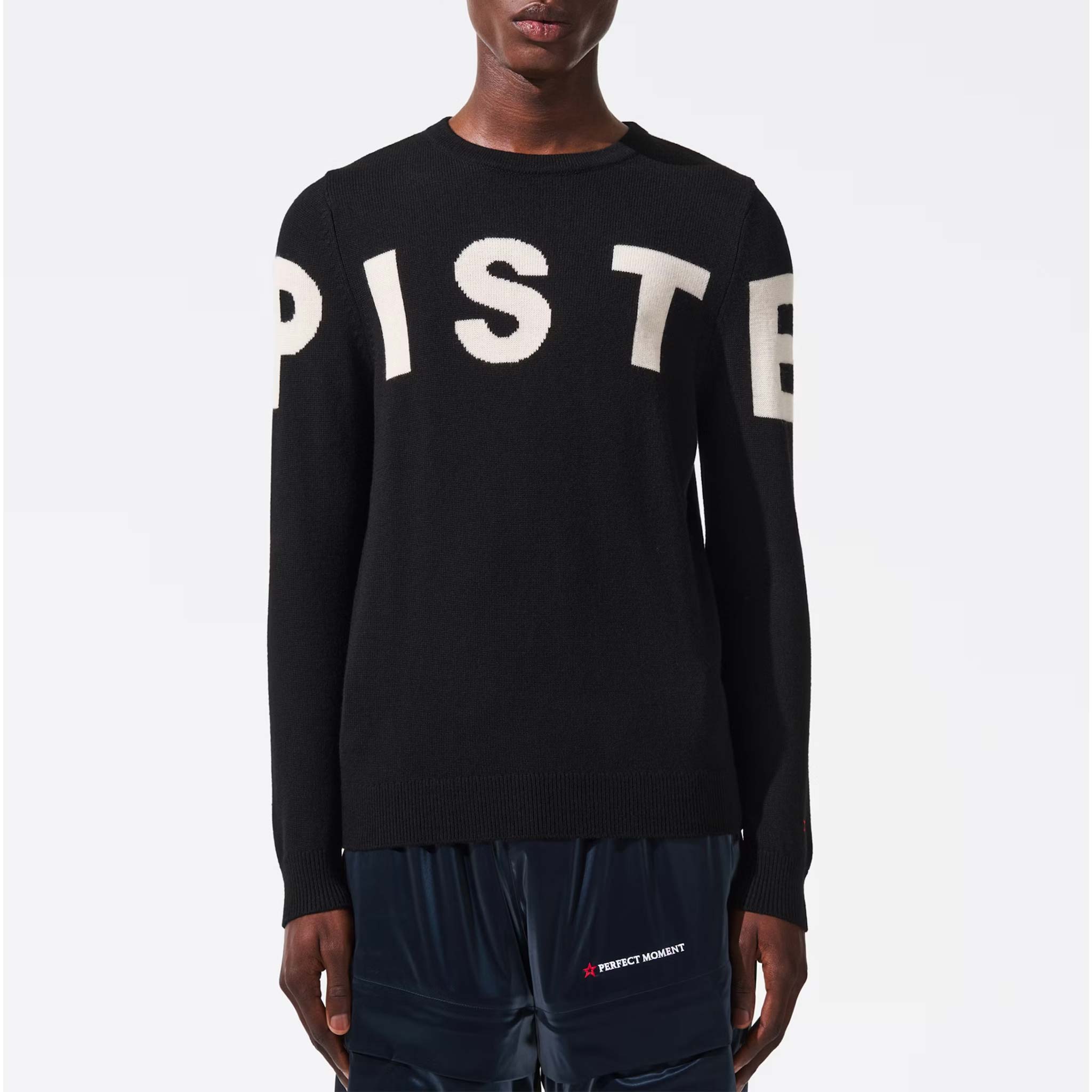 Piste Sweater in Dark Blue