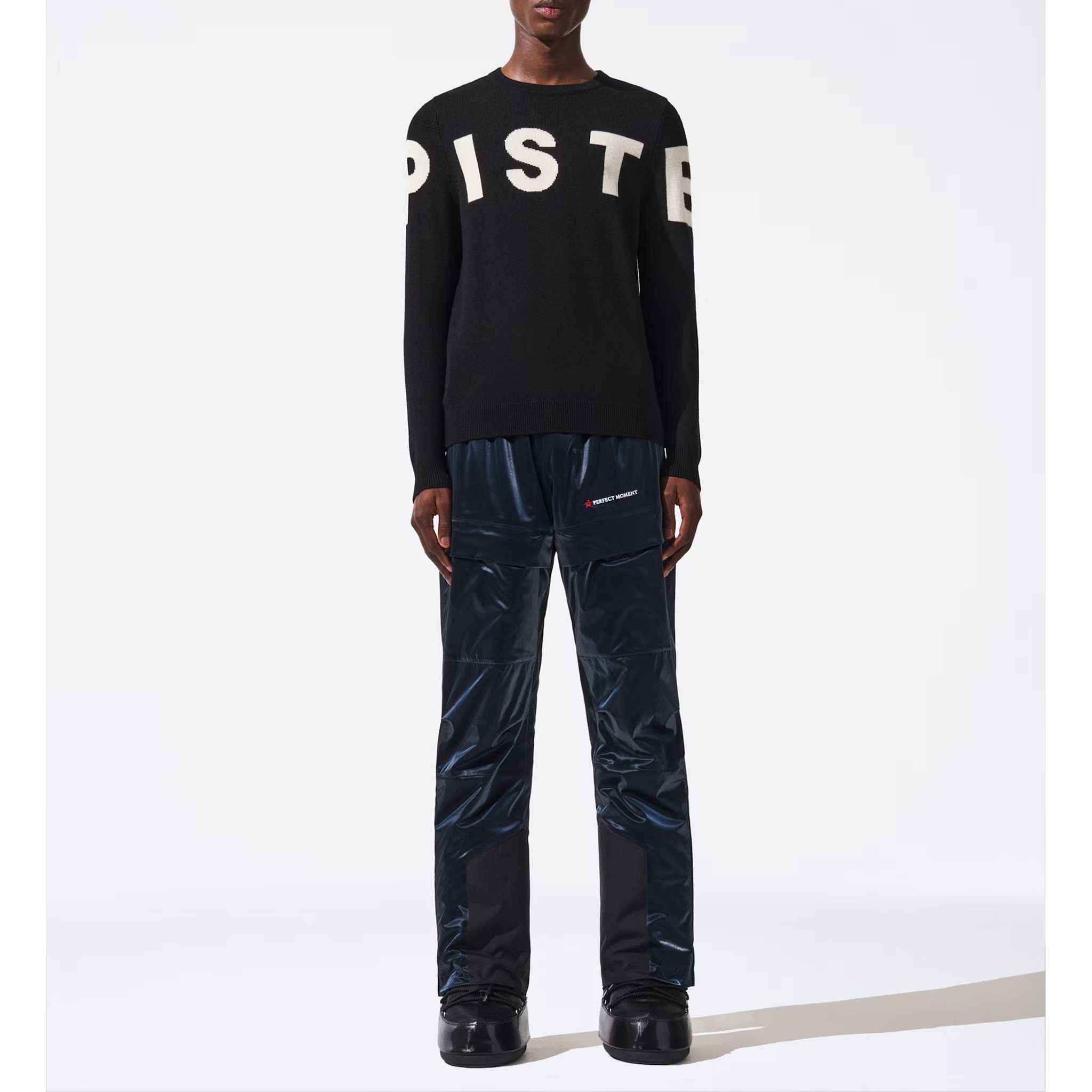 Piste Sweater in Dark Blue