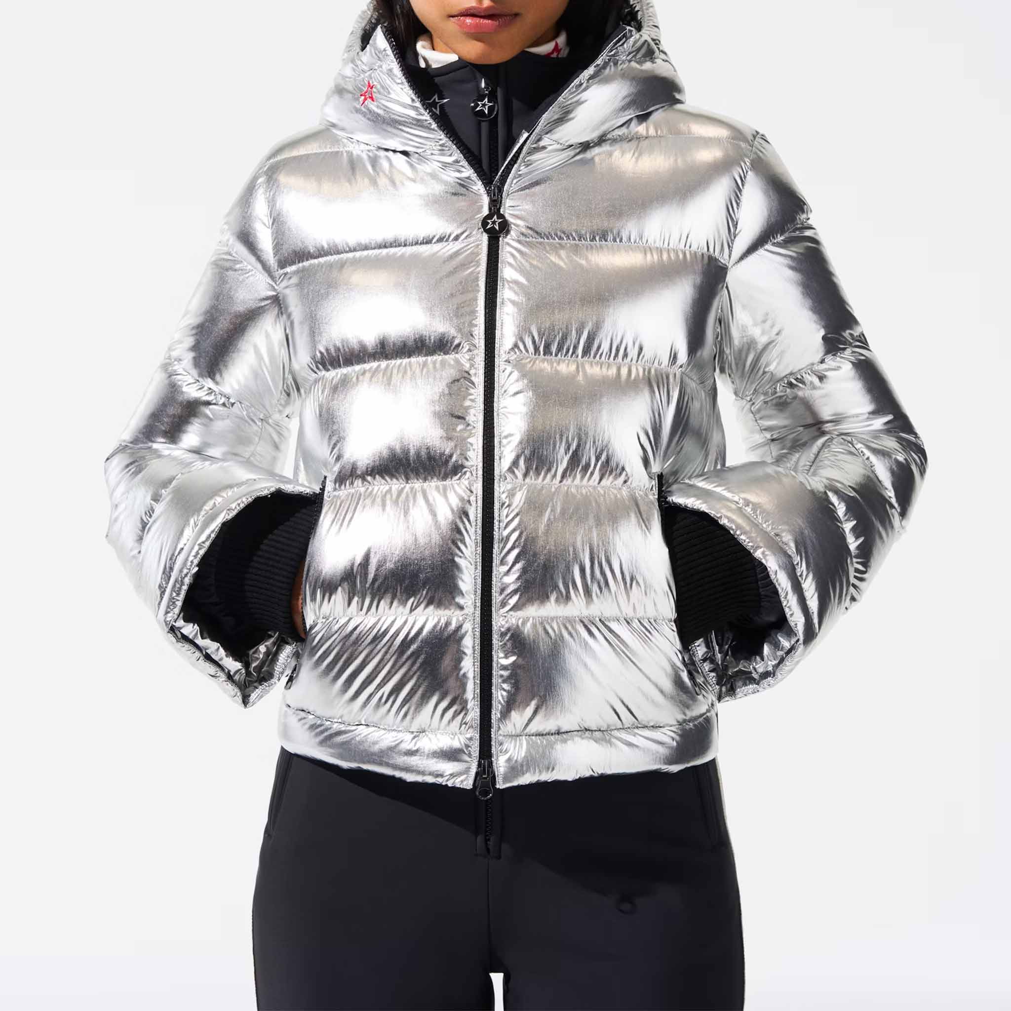 Polar Flare II Jacket in Silver Foil