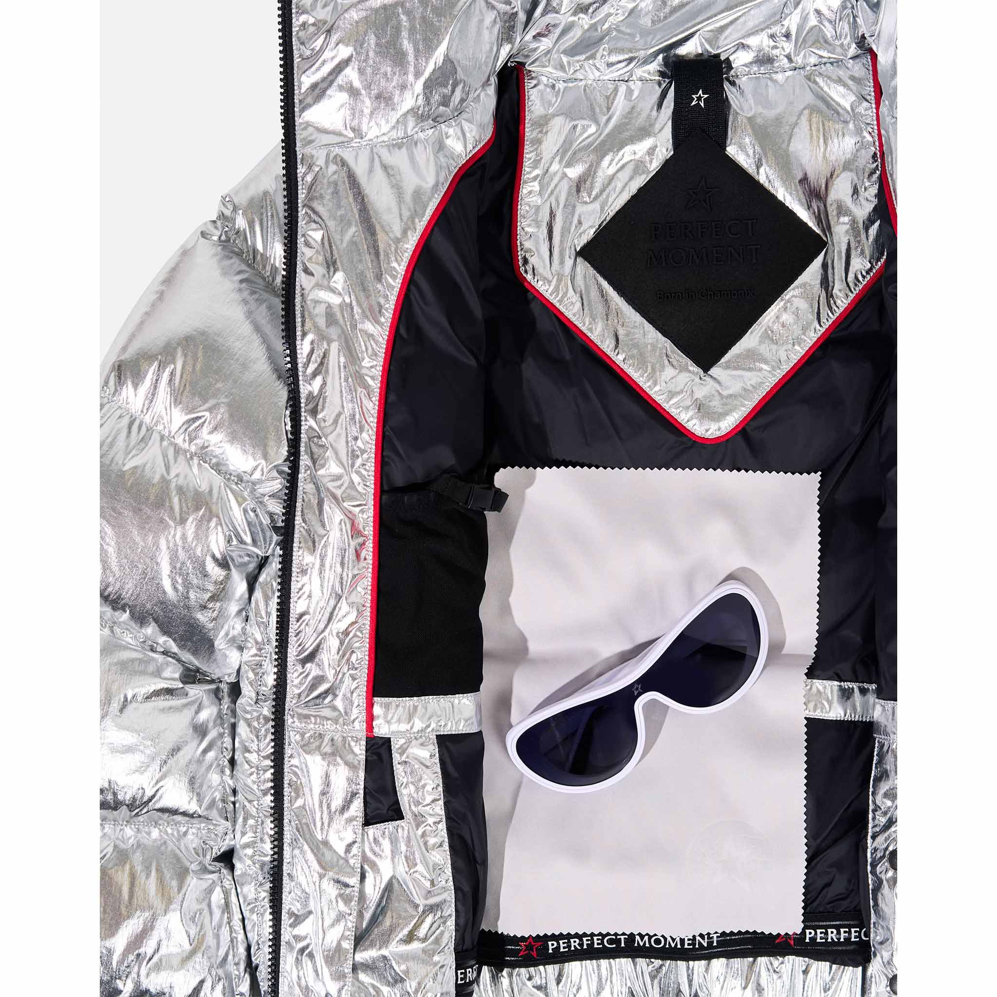 Polar Flare II Jacket in Silver Foil