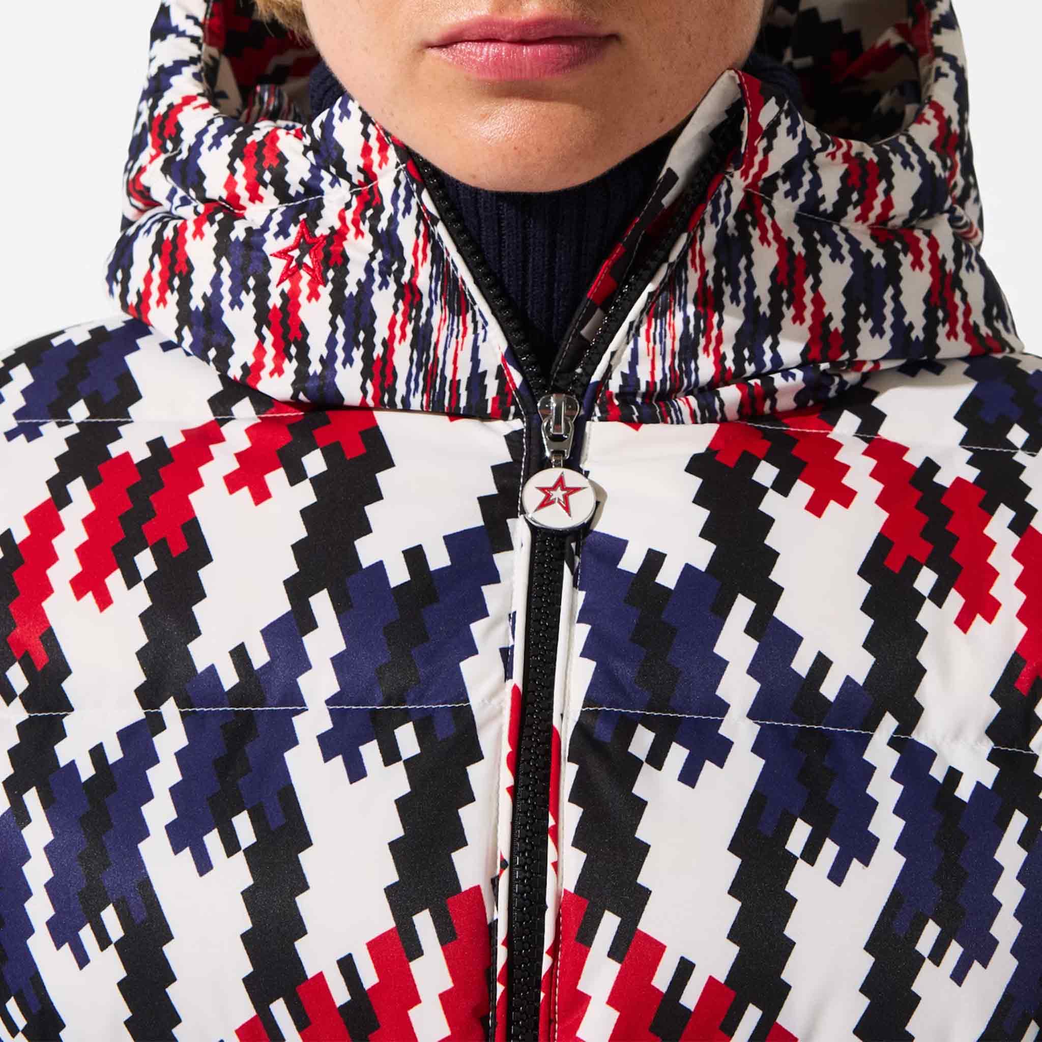 Polar Flare II Ski Jacket in Twisted Houndstooth