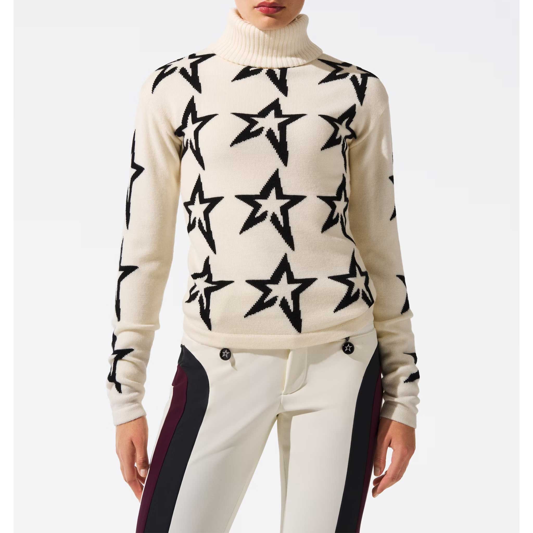 Star Dust Sweater in White