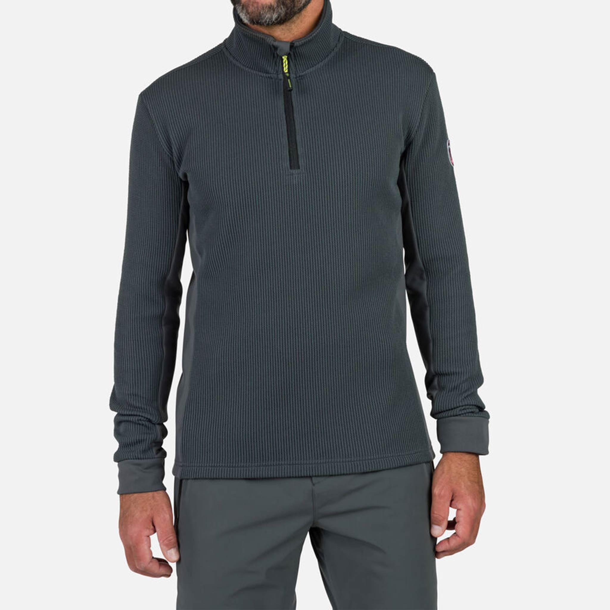 Cieloalto Half Zip in Onyx Grey