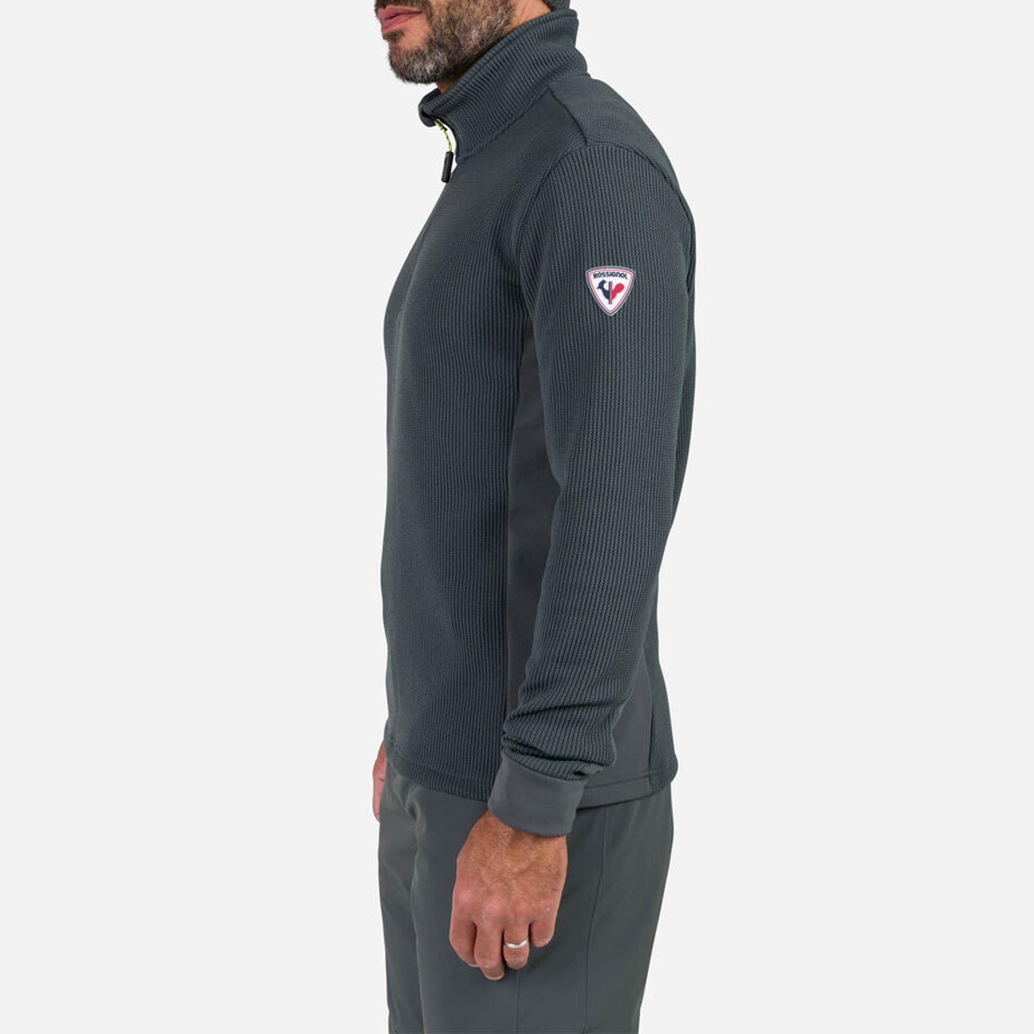 Cieloalto Half Zip in Onyx Grey