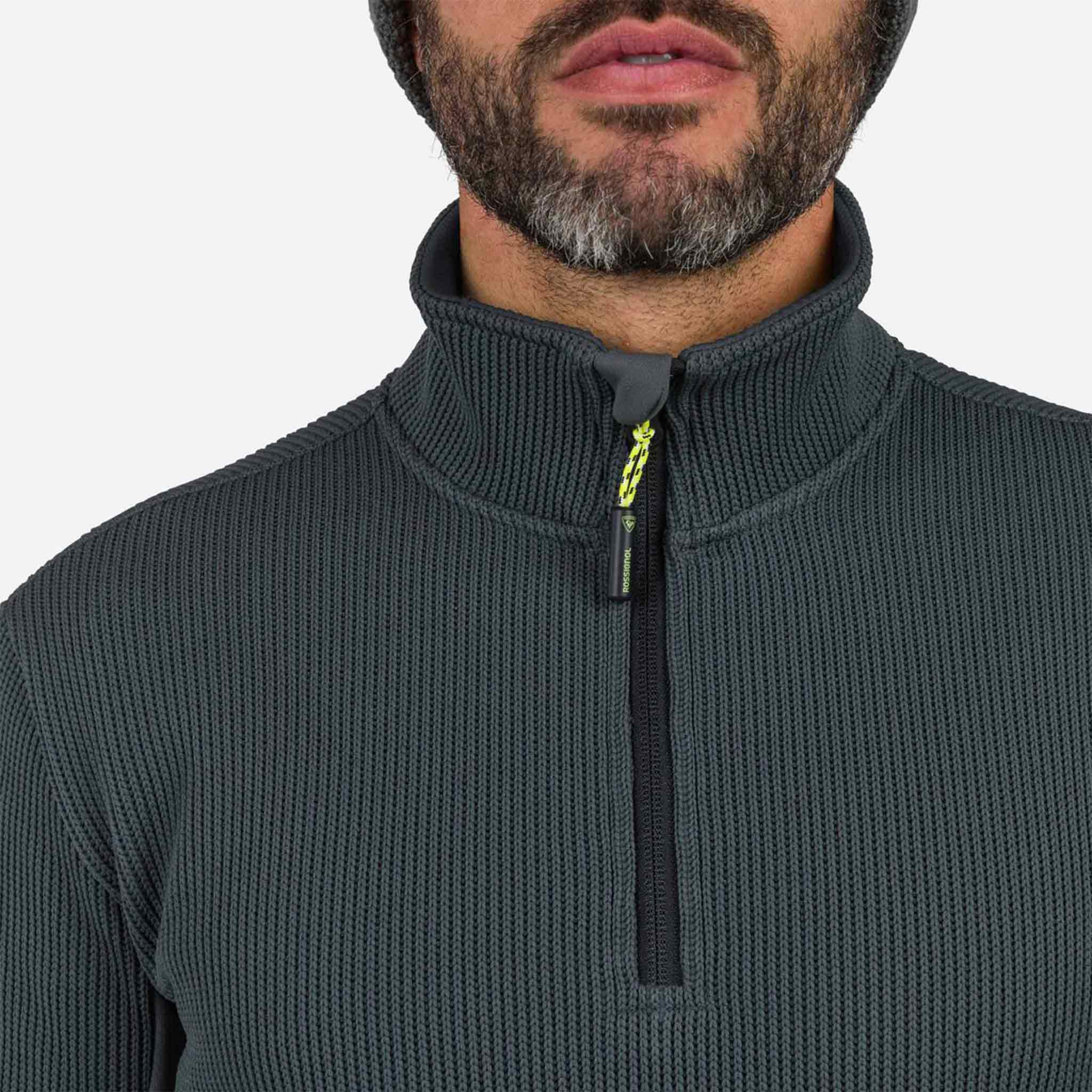 Cieloalto Half Zip in Onyx Grey