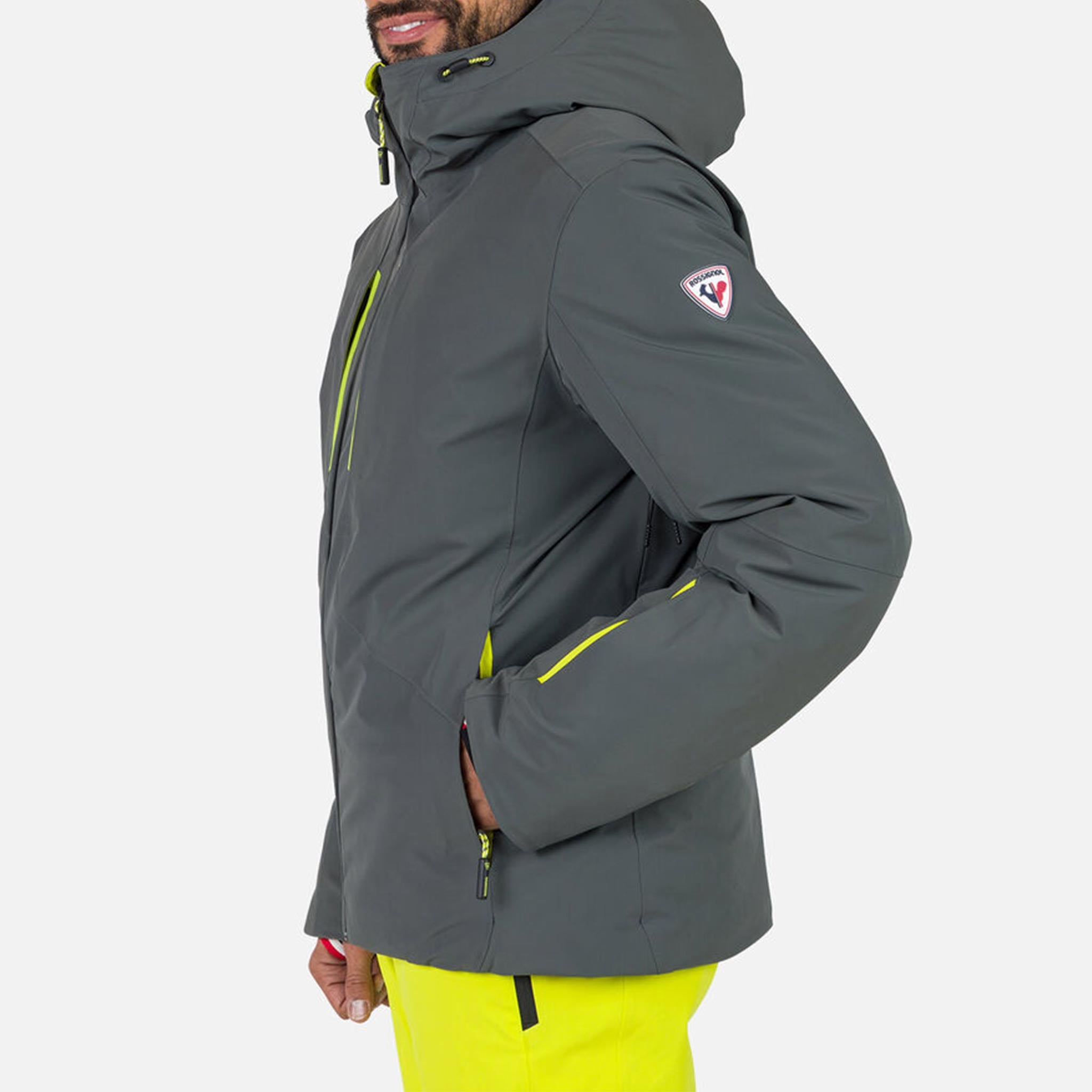 Diretta Ski Jacket in Onyx Grey