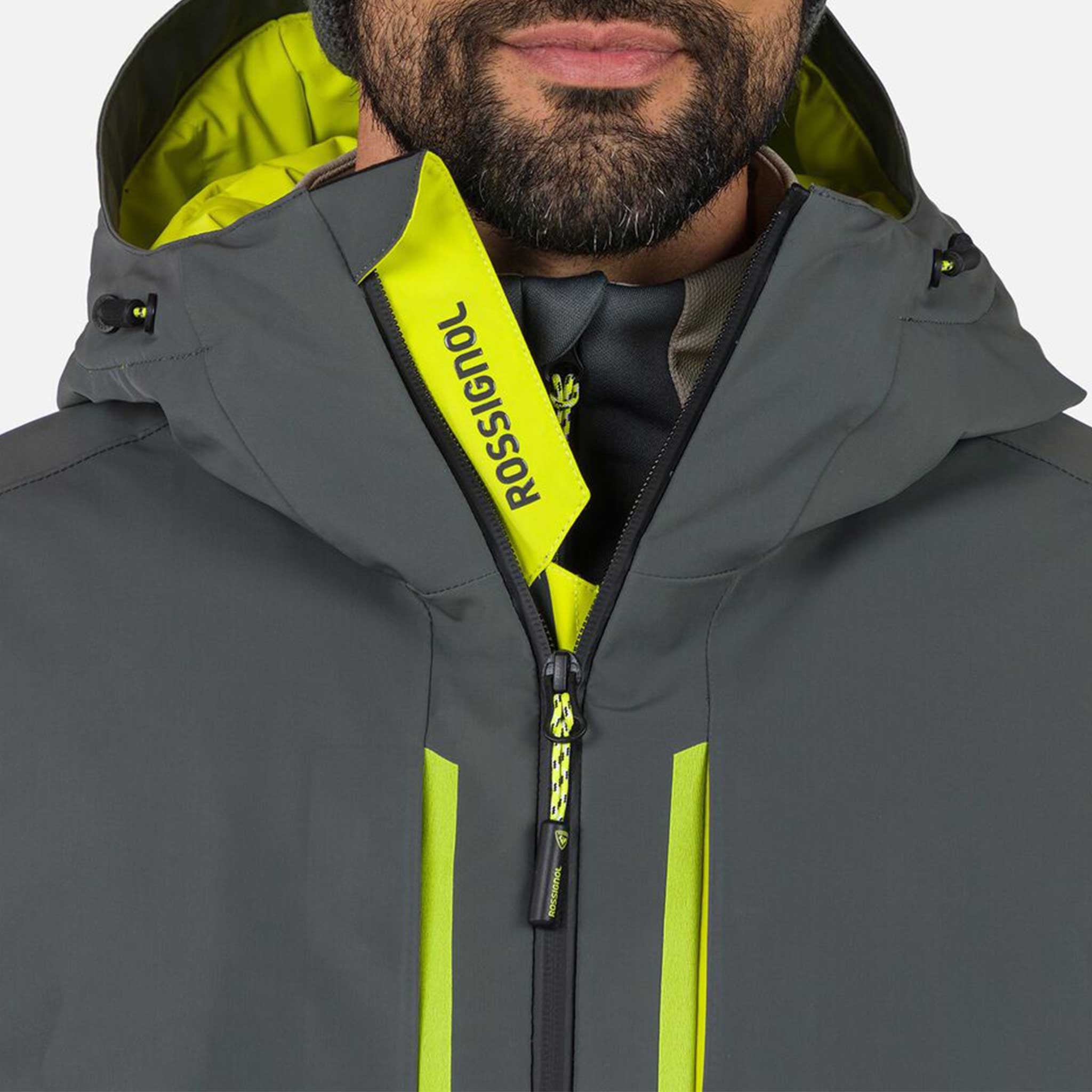 Diretta Ski Jacket in Onyx Grey