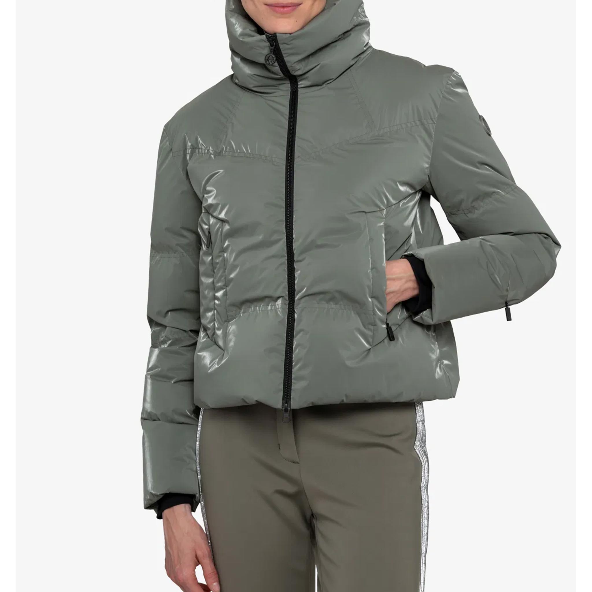 Orlando Ski Jacket in Abbey Stone