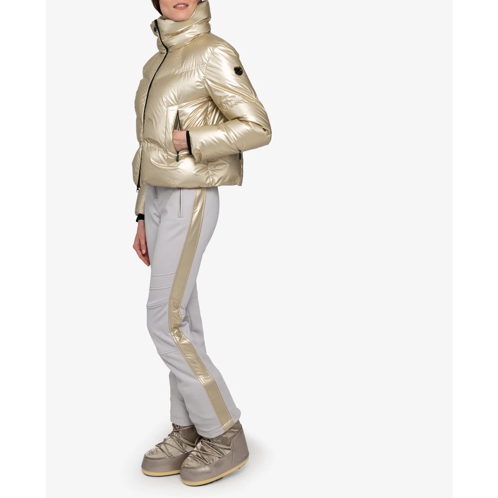 Orlando Ski Jacket in Ice Gold