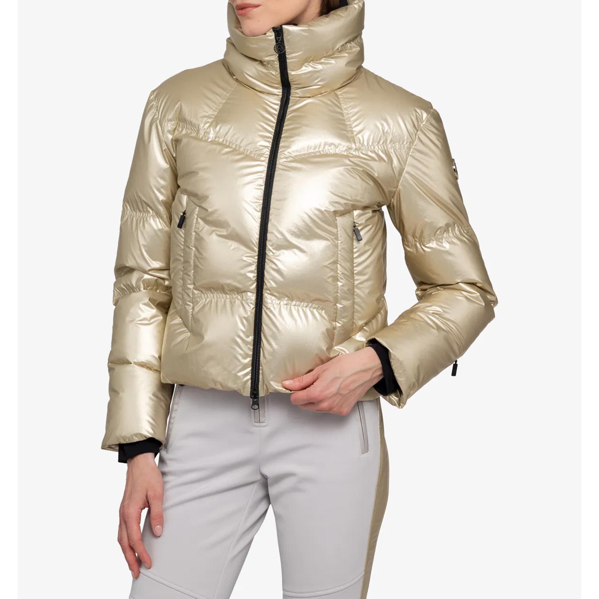 Orlando Ski Jacket in Ice Gold